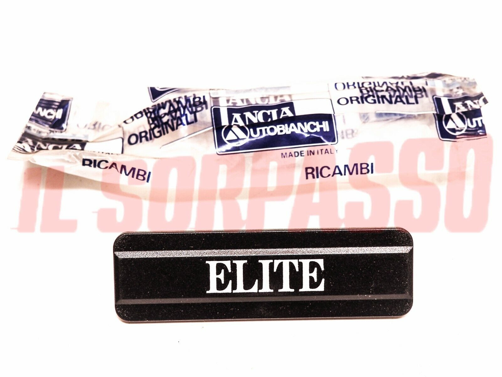 SCRITTA LATERALE AUTOBIANCHI A112 ELITE 5 SERIE ORIGINALE