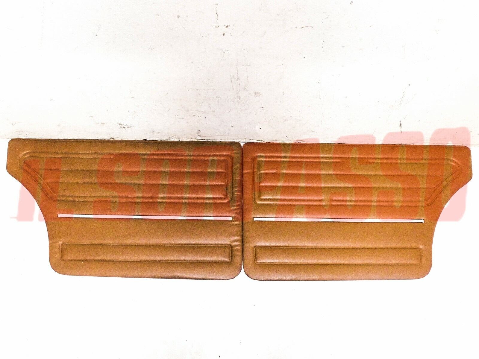 PANNELLI PORTA POSTERIORI MARRONE SCURO FIAT 128 BERLINA 4 PORTE ORIGINALI