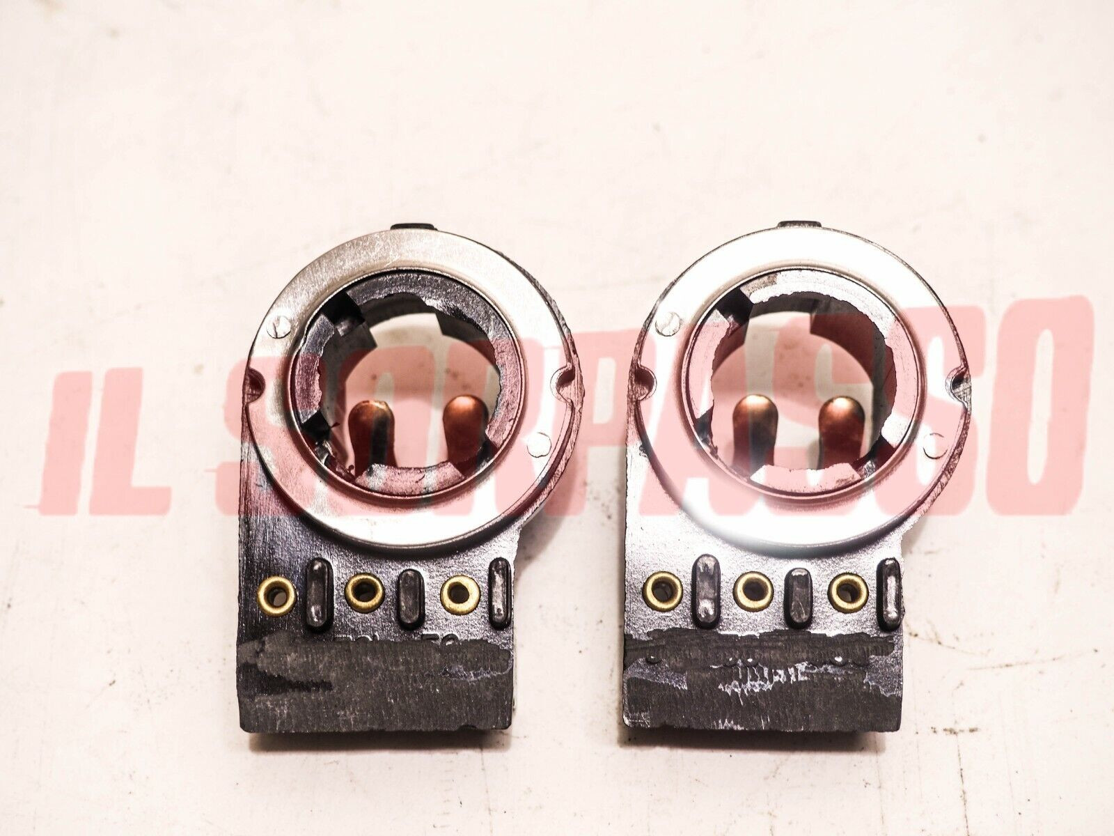 PORTALAMPADA GRUPPI OTTICI FANALI FARI FIAT TOPOLINO B C - 500 N D - 600 