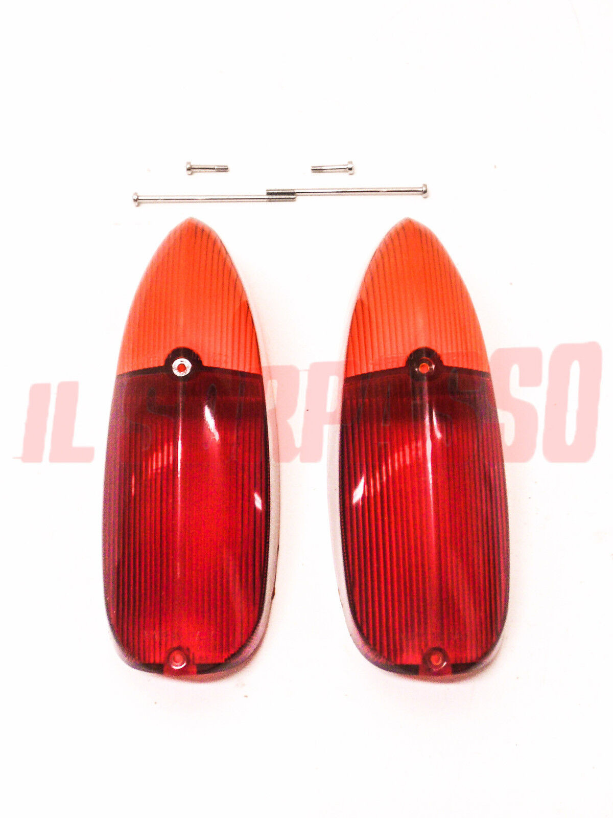 PLASTICHE FANALI POSTERIORI FARI VOLKSWAGEN 1500 COUPE BERLINA ORIGINALI