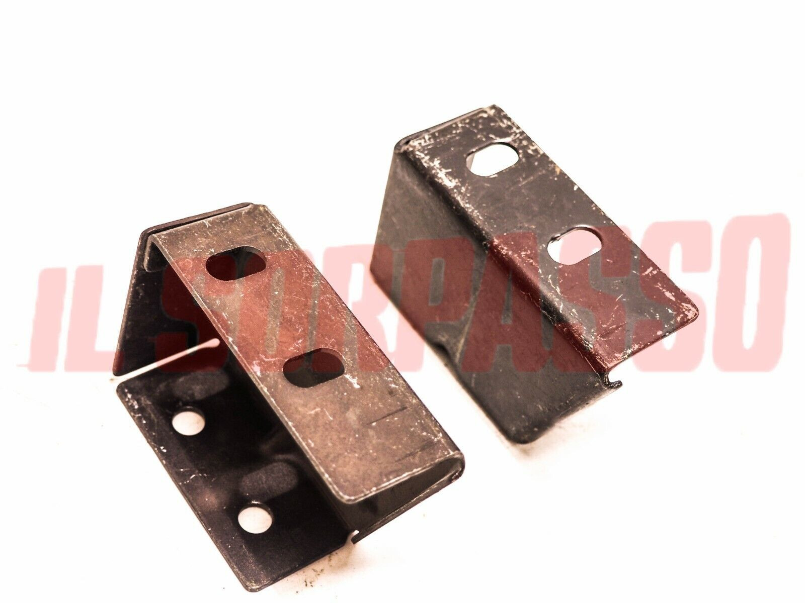  STAFFE PARAURTI ANTERIORE AUTOBIANCHI A112 2 3 SERIE ELEGANT ABARTH ORIGINALI