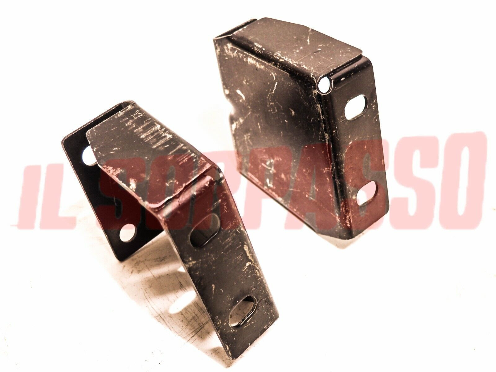  STAFFE PARAURTI POSTERIORE AUTOBIANCHI A112 2 3 SERIE ELEGANT ABARTH ORIGINALI