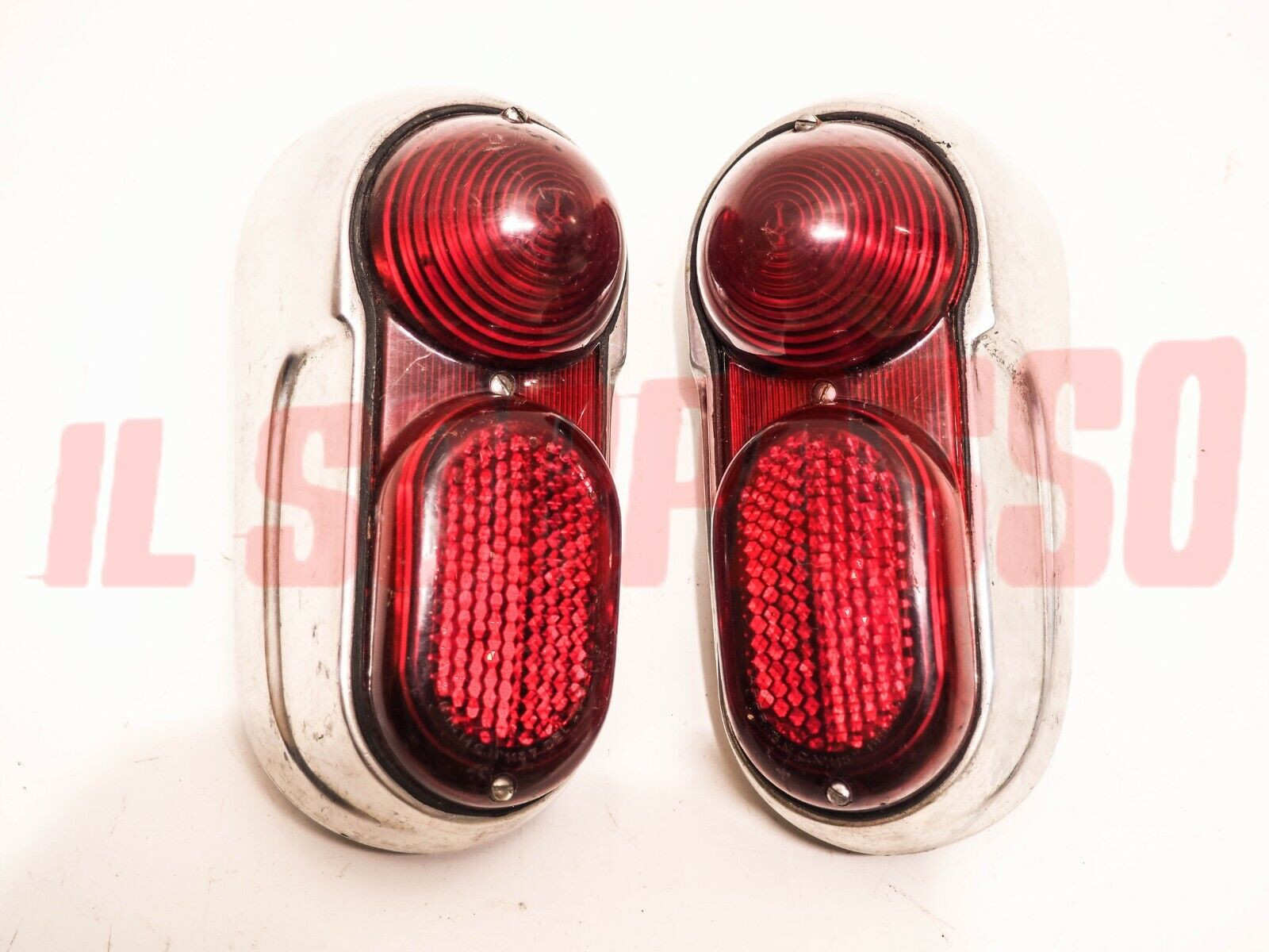 FANALI POSTERIORI FIAT 1100 103 BAULETTO ORIGINALI CARELLO