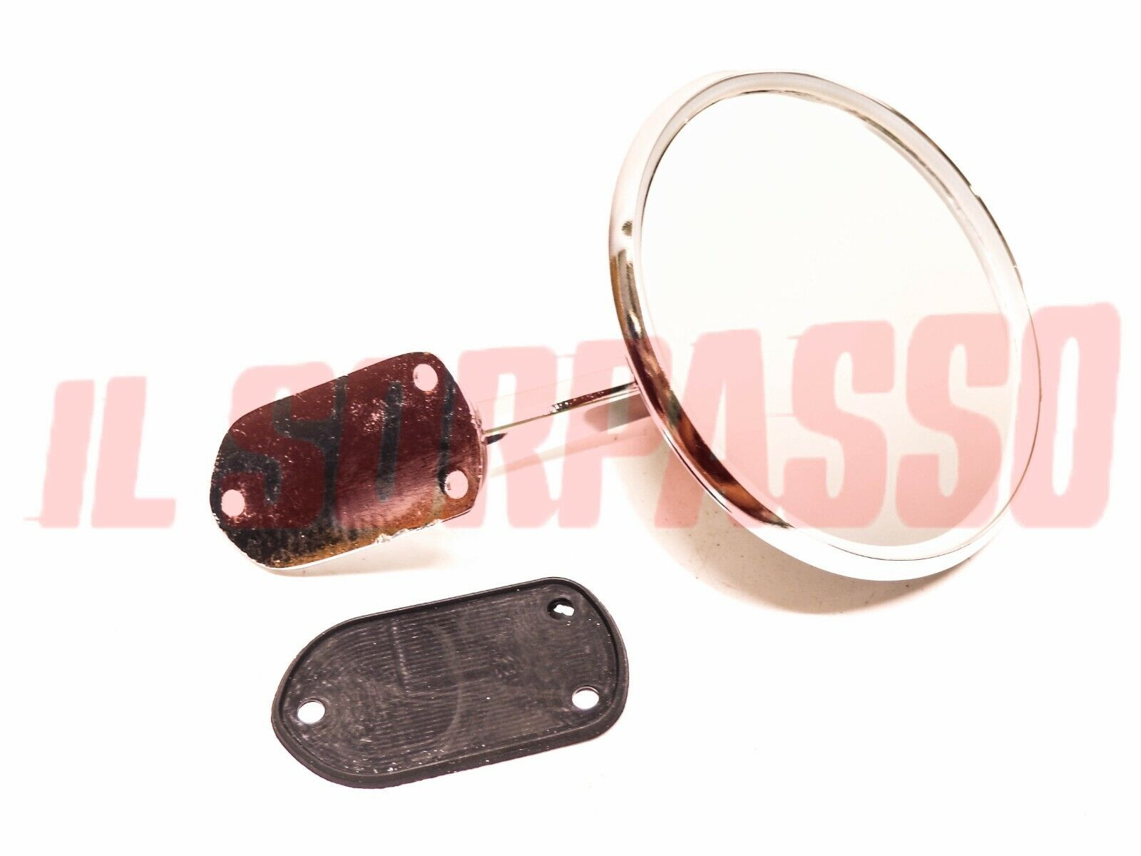 SPECCHIO SPECCHIETTO RETROVISORE ESTERNO FIAT 850 SPIDER + SPORT