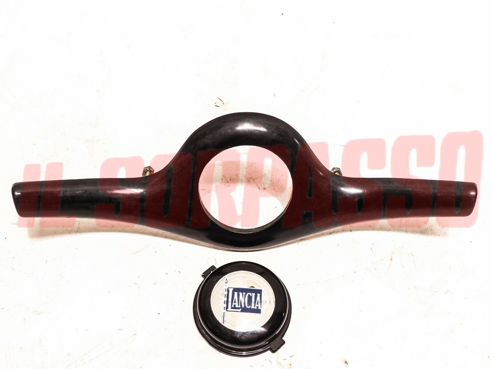 PULSANTE CLACSON VOLANTE STERZO LANCIA FULVIA BERLINA 2C - GT ORIGINALE