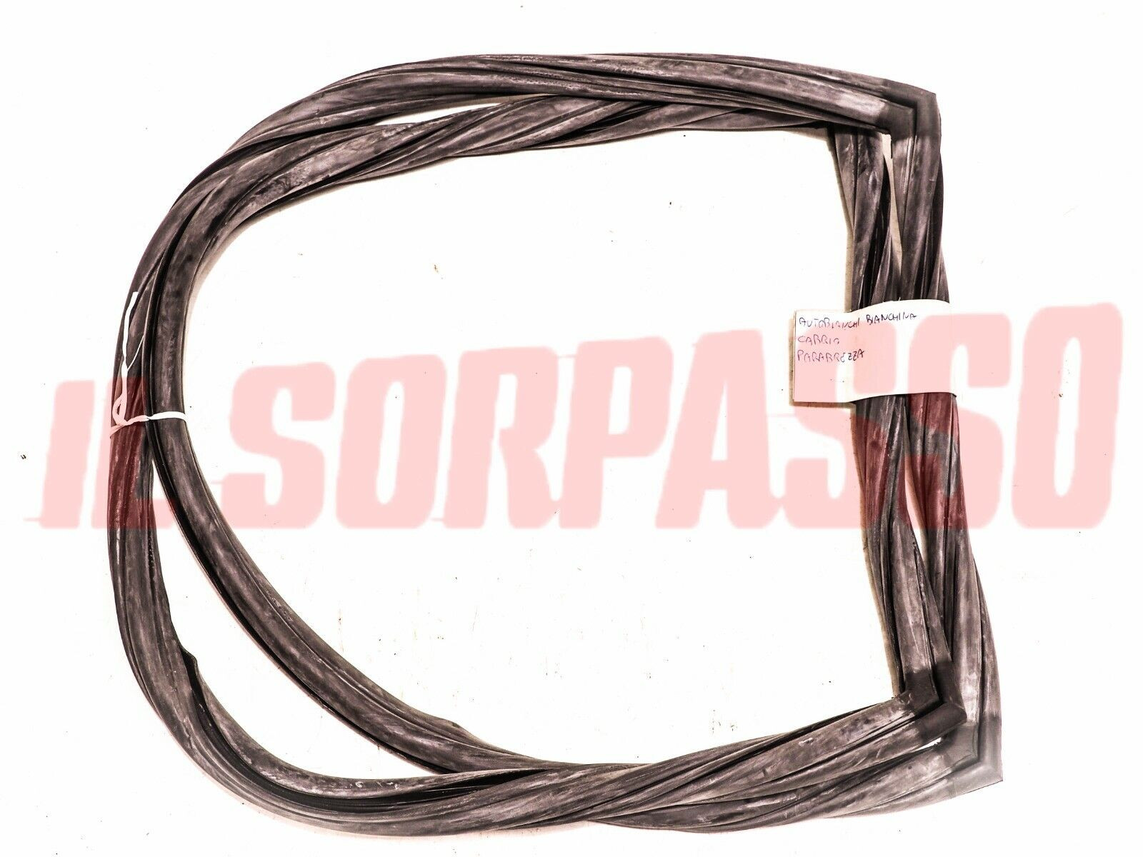 GUARNIZIONE VETRO PARABREZZA AUTOBIANCHI BIANCHINA CABRIO