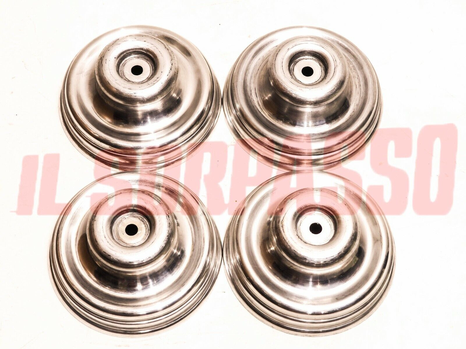 COPPE RUOTA BORCHIE CERCHI FIAT BALILLA IN ALLUMINIO 