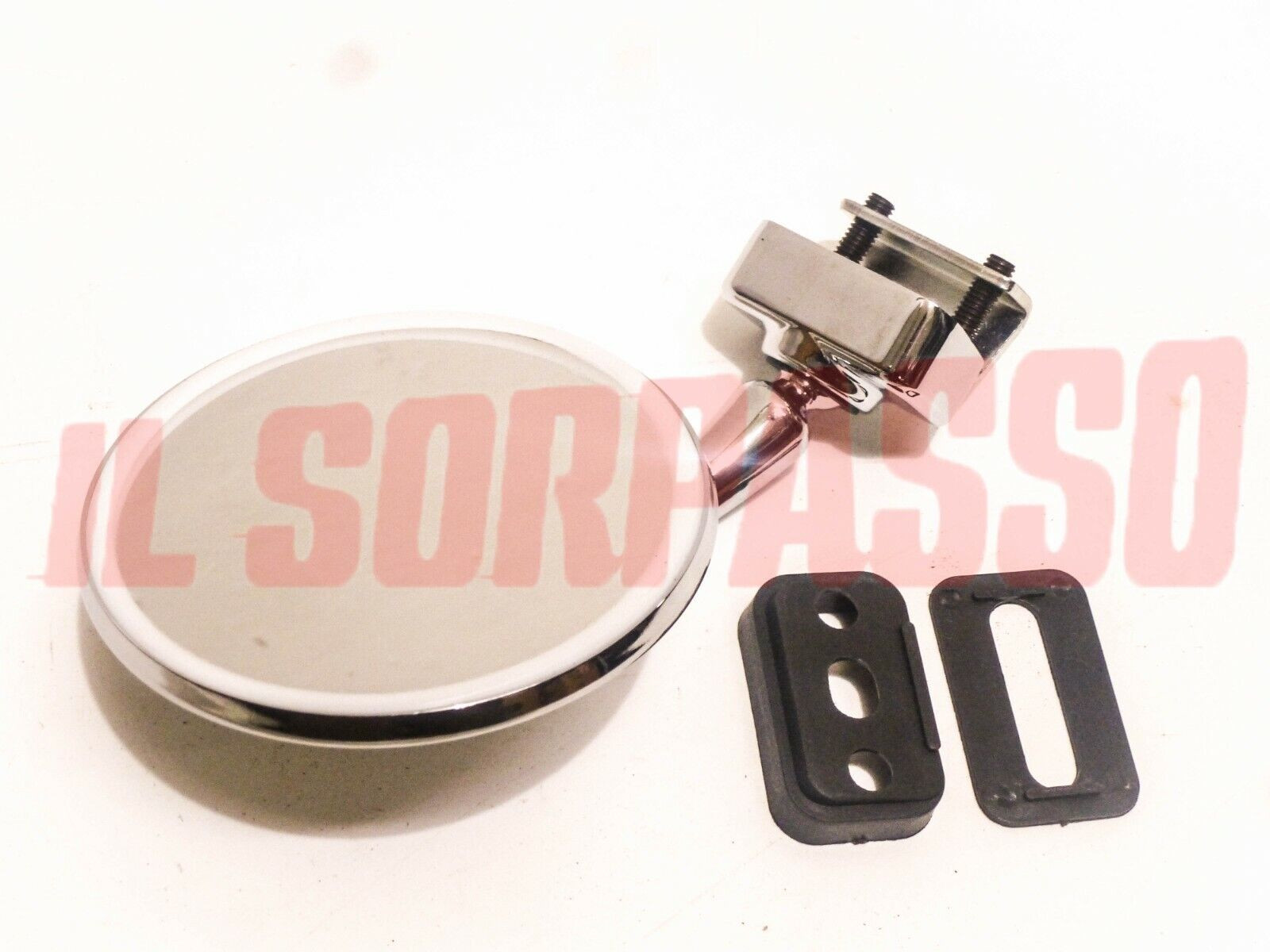 SPECCHIO SPECCHIETTO RETROVISORE ESTERNO GAMBO LUNGO FIAT 500 N D F L R 600 