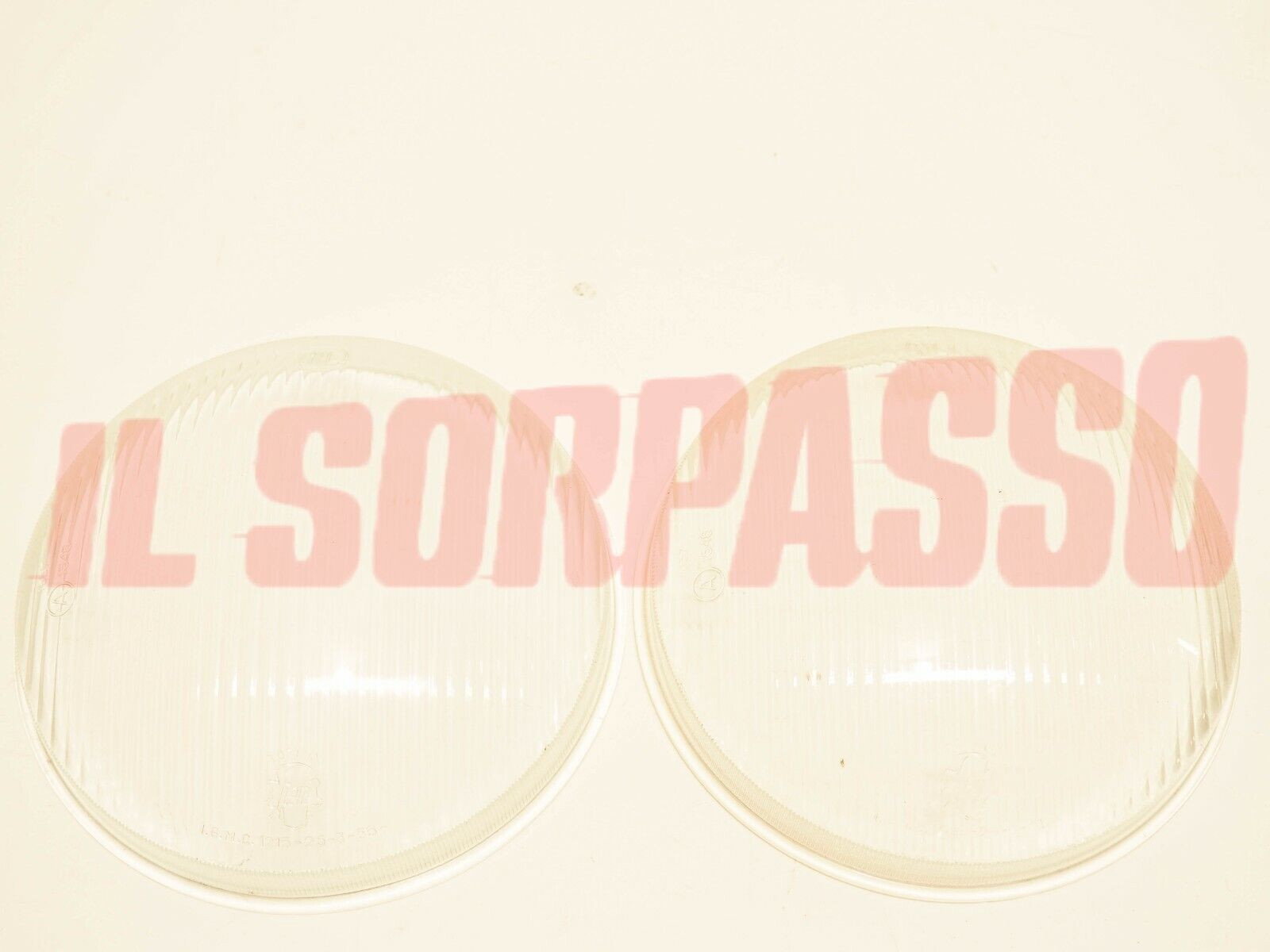 VETRI GRUPPI OTTICI FANALI FARI FIAT 1100 103 1S E TV CAMPAGNOLA ORIGINALI SIEM