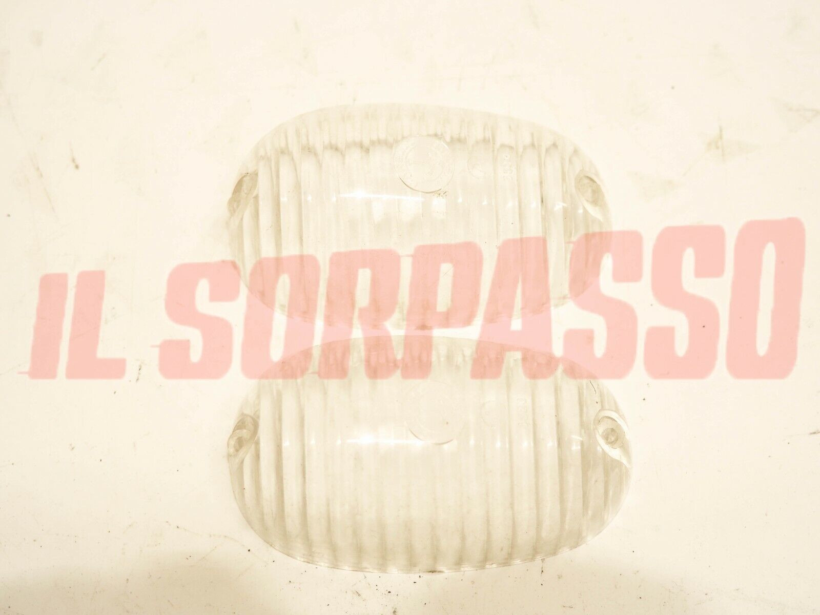 PLASTICHE FANALINI ANTERIORI FIAT 600 MULTIPLA 1 SERIE ORIGINALI CARELLO