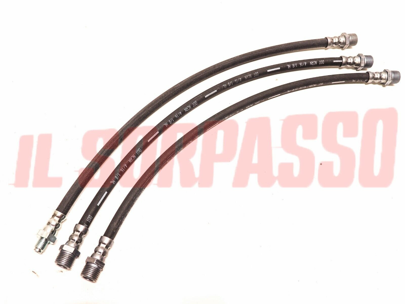 TUBI FRENO ANTERIORI + POSTERIORE LANCIA FULVIA BERLINA COUPE ZAGATO 1 SERIE