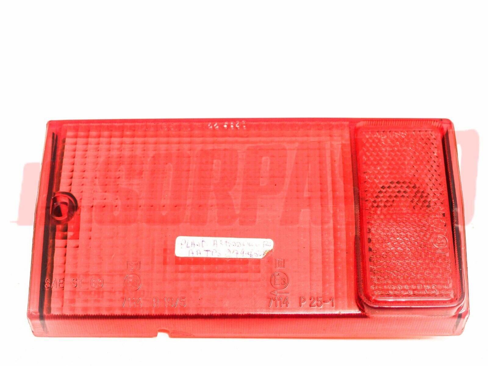 PLASTICA ROSSA FANALE POSTERIORE SINISTRO FIAT 124 SPORT SPIDER 1.6 ALTISSIMO