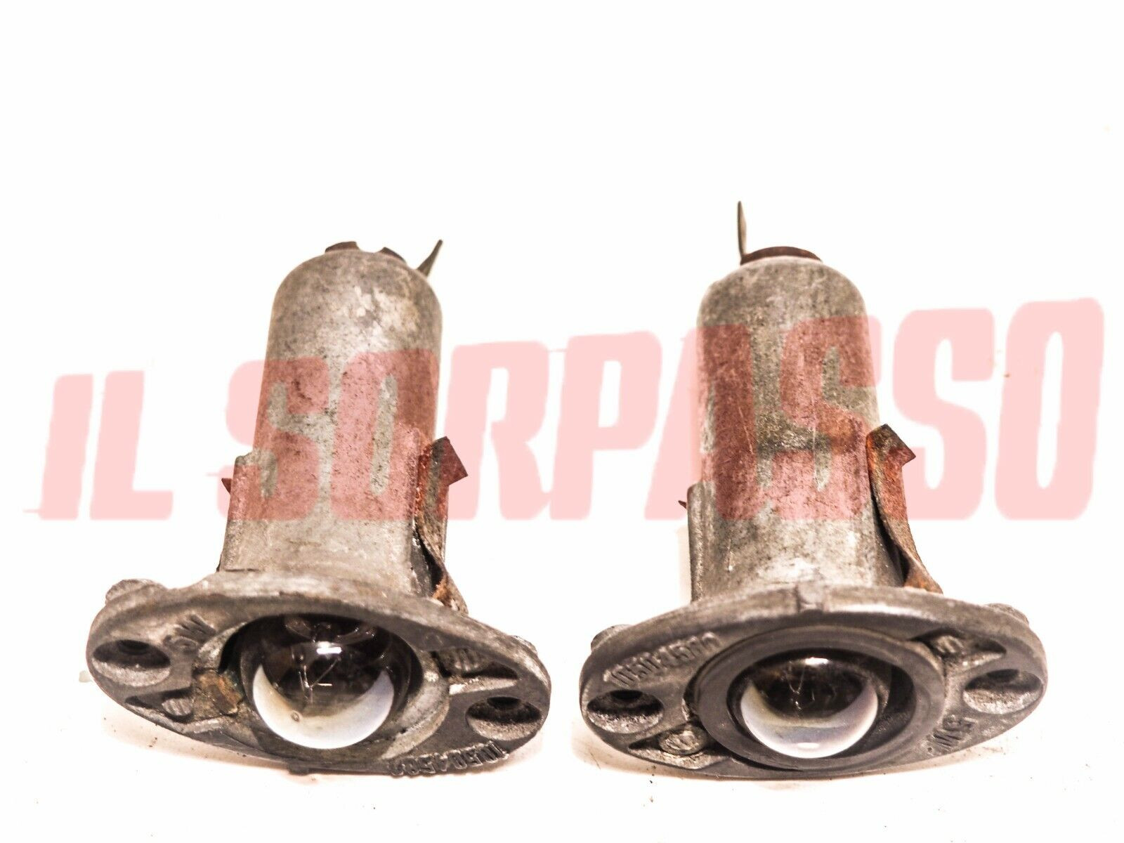 FANALINI FANALI LUCE TARGA FIAT 1200 1500 SPIDER - FERRARI ORIGINALI