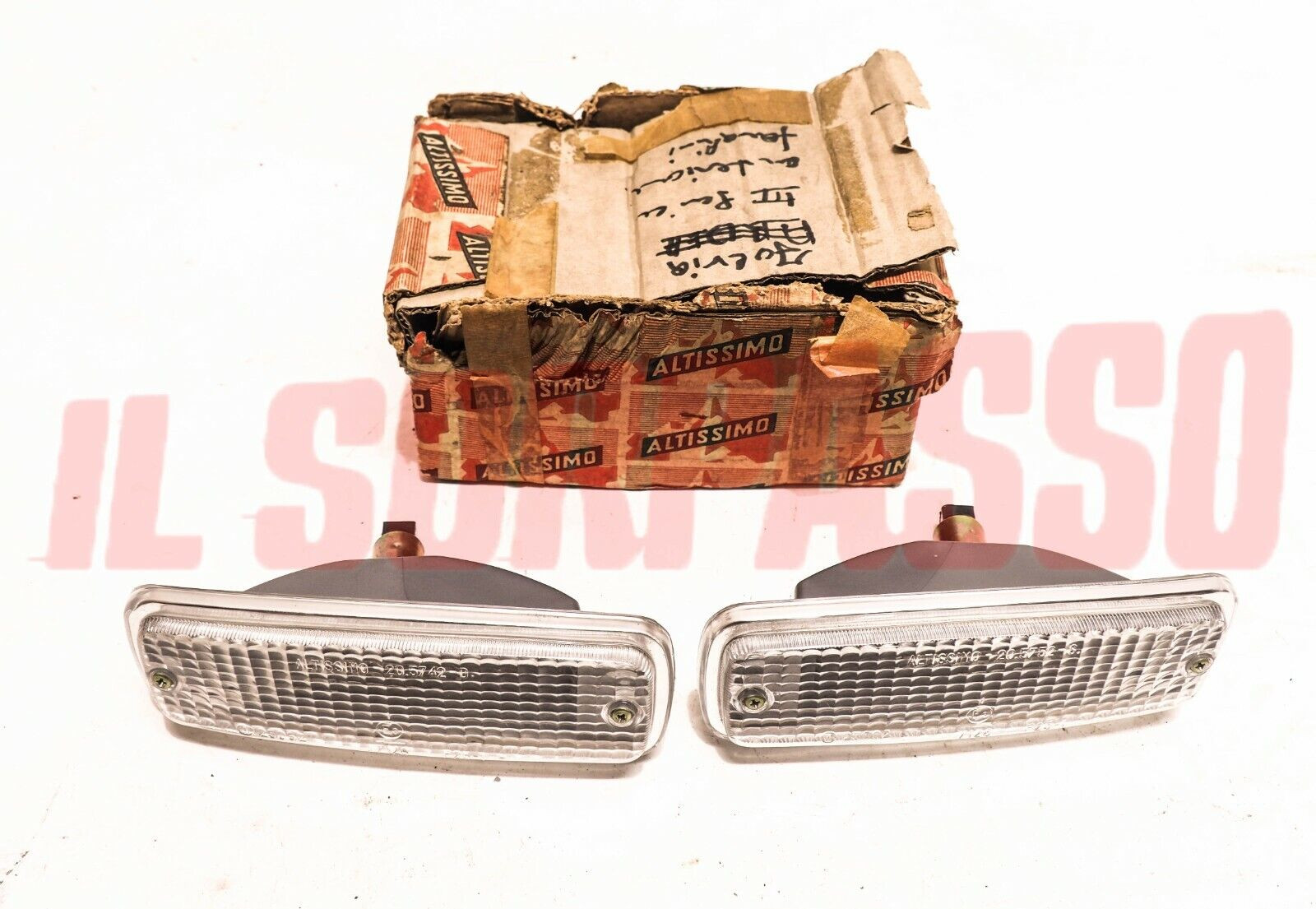 FANALINI ANTERIORI DESTRO SINISTRO LANCIA FULVIA BERLINA 70' ORIGINALI ALTISSIMO