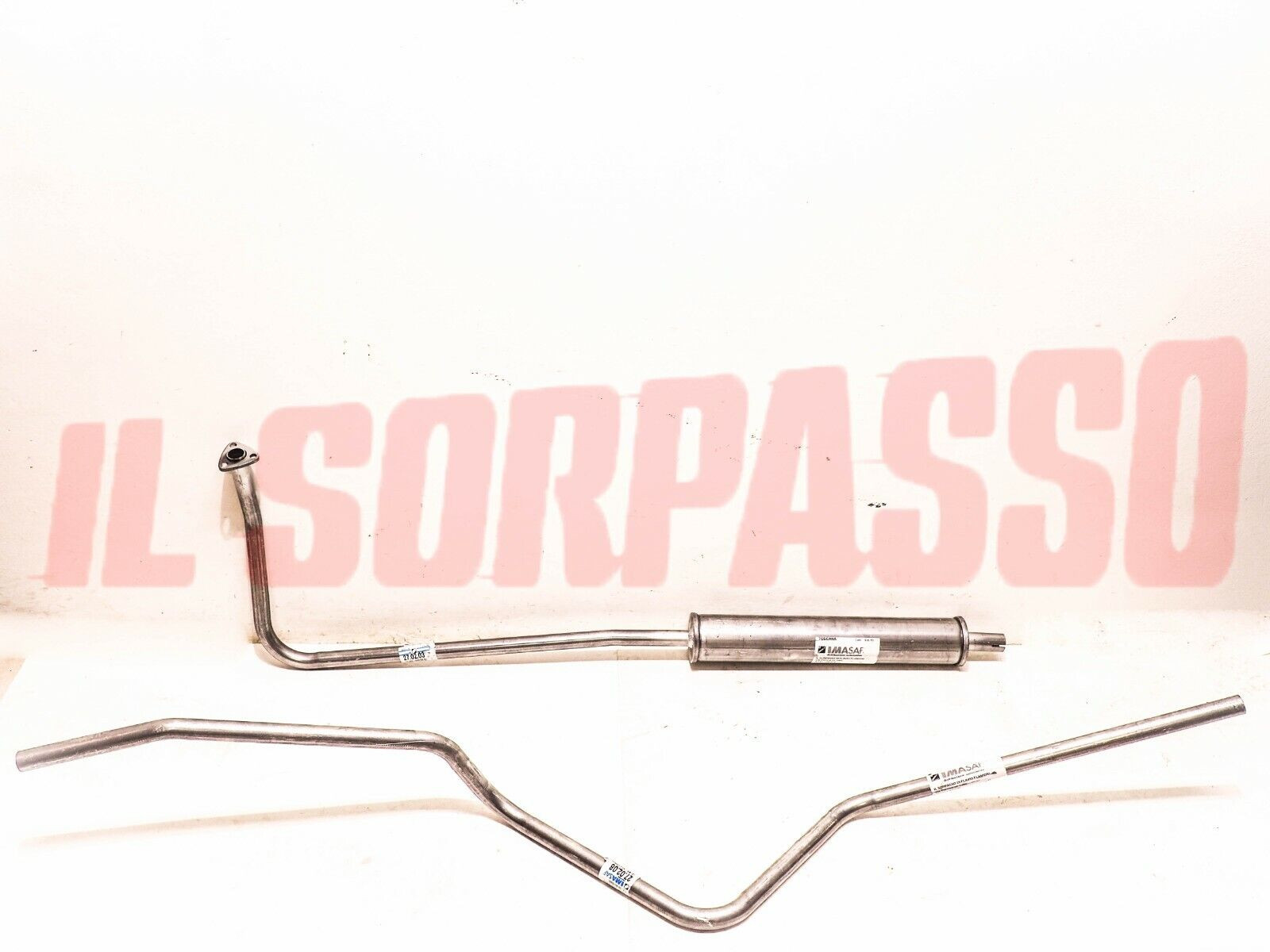 MARMITTA COLLETTORE + TERMINALE SCARICO FIAT TOPOLINO 500 BELVEDERE GIARDINETTA