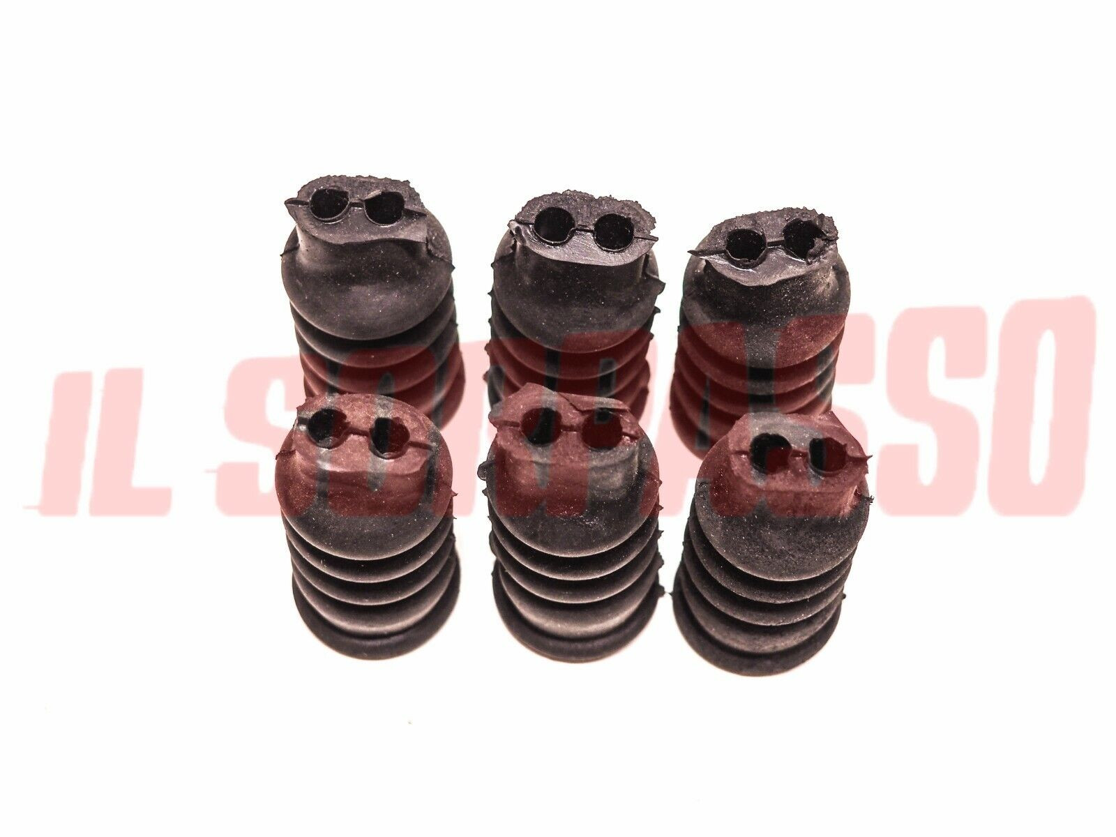 CUFFIE PORTALAMPADA ALFA ROMEO GIULIETTA SS FERRARI 275 GTB 2 GTB 4 ORIGINALI