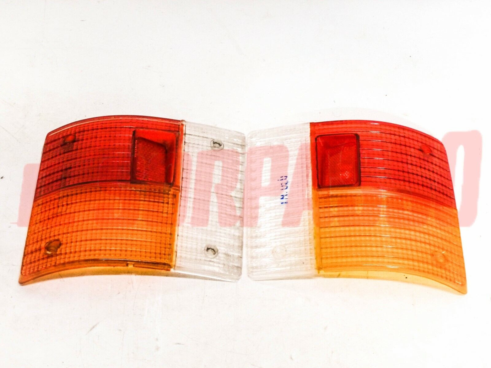 PLASTICHE FANALI POSTERIORI DESTRO SINISTRO AUTOBIANCHI A112 3 S ABARTH RIGATE