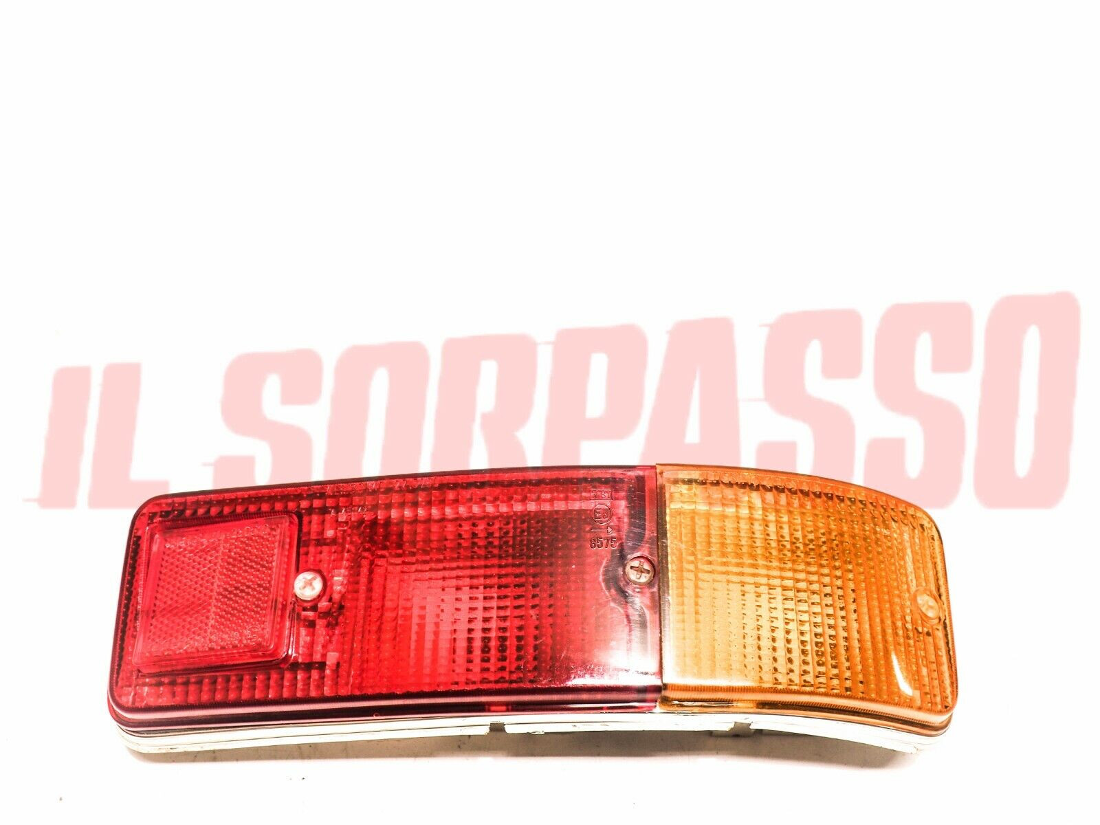 FANALE FARO POSTERIORE SINISTRO FIAT 127 1 SERIE BORDO CROMATO ALTISSIMO