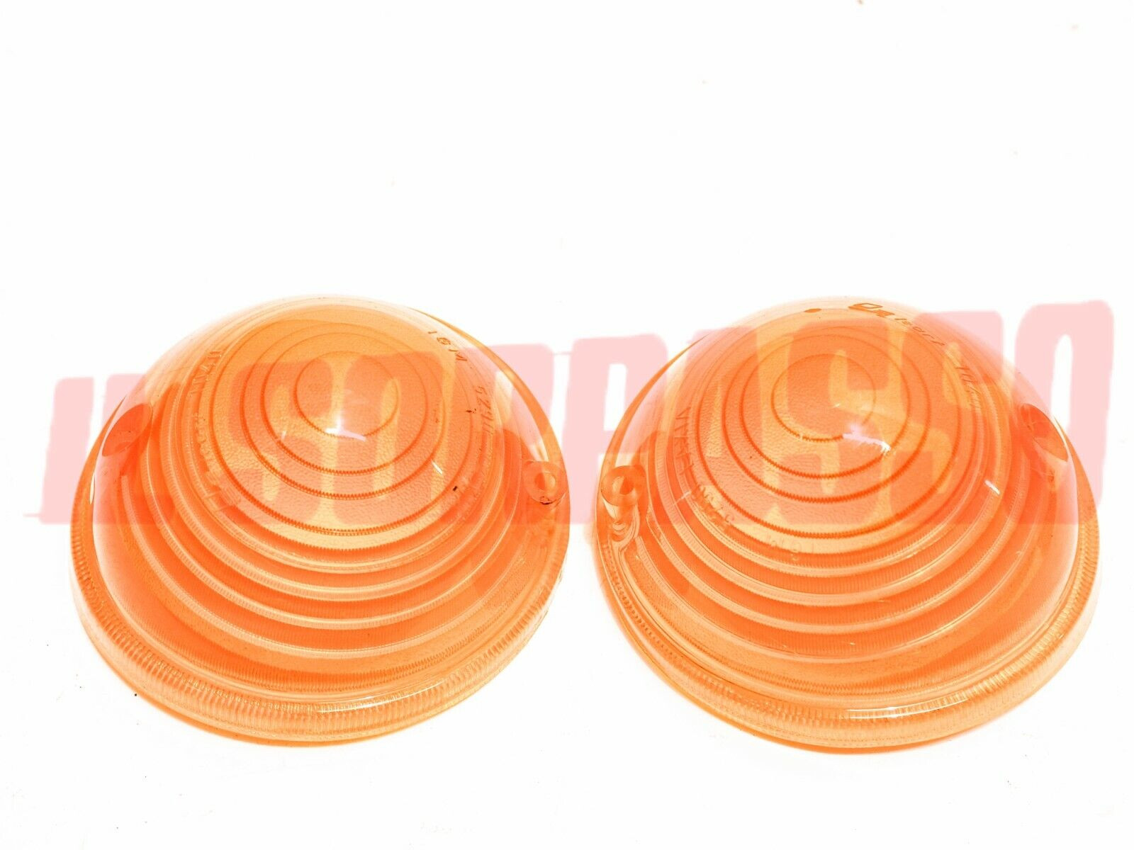 PLASTICHE FANALINI ANTERIORI ARANCIO FIAT 500 F L R ORIGINALI LEART