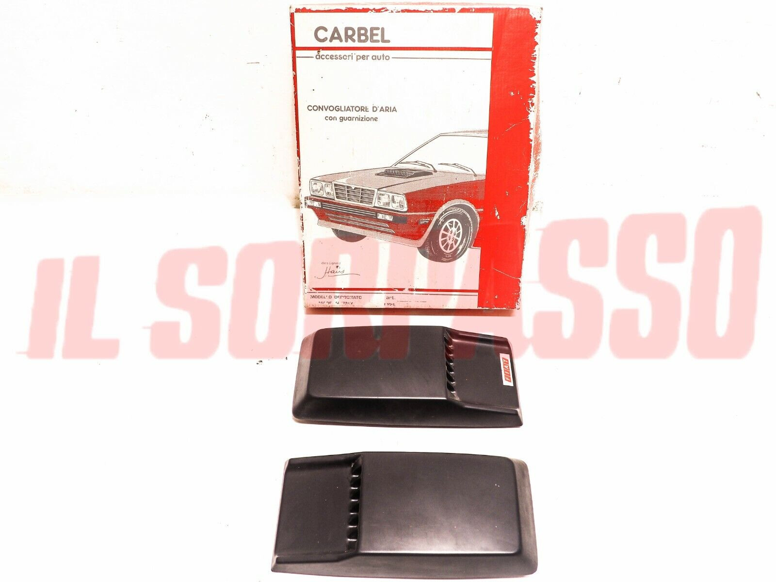 PRESE ARIA GRIGLIE LATERALI DESTRA + SINISTRA FIAT 126 ACCESSORI DELL'EPOCA