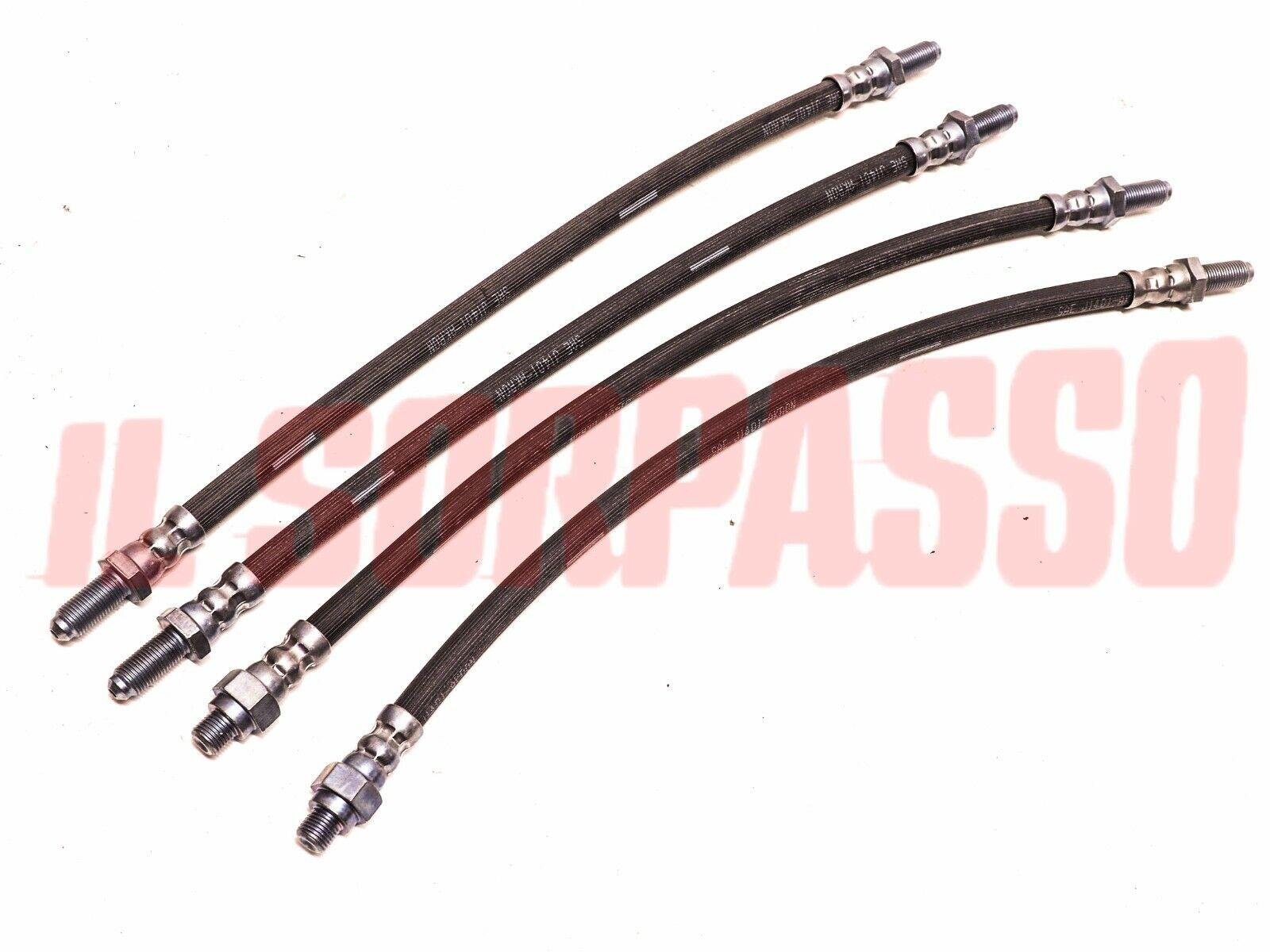 TUBI FRENO ANTERIORI + POSTERIORI ALFA ROMEO ALFETTA - GIULIETTA DAL 1977