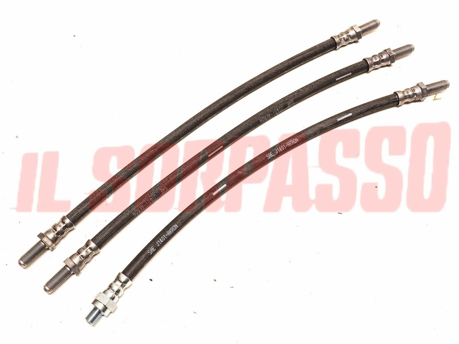 TUBI FRENO ANTERIORI + POSTERIORE ALFA ROMEO GIULIA GT DUETTO DAL 1970 AL 1979