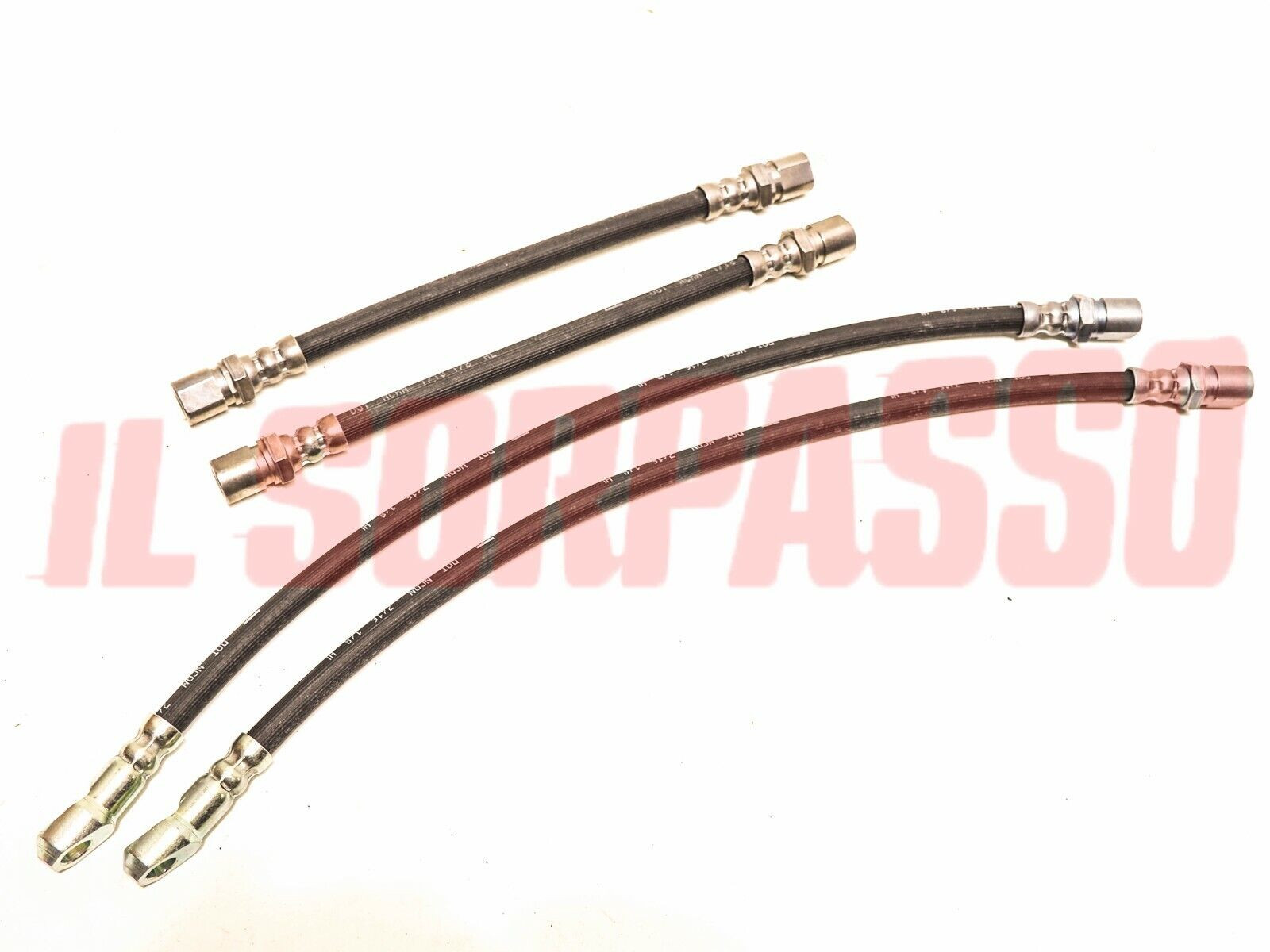 TUBI FRENO ANTERIORI + POSTERIORI FIAT 850 T