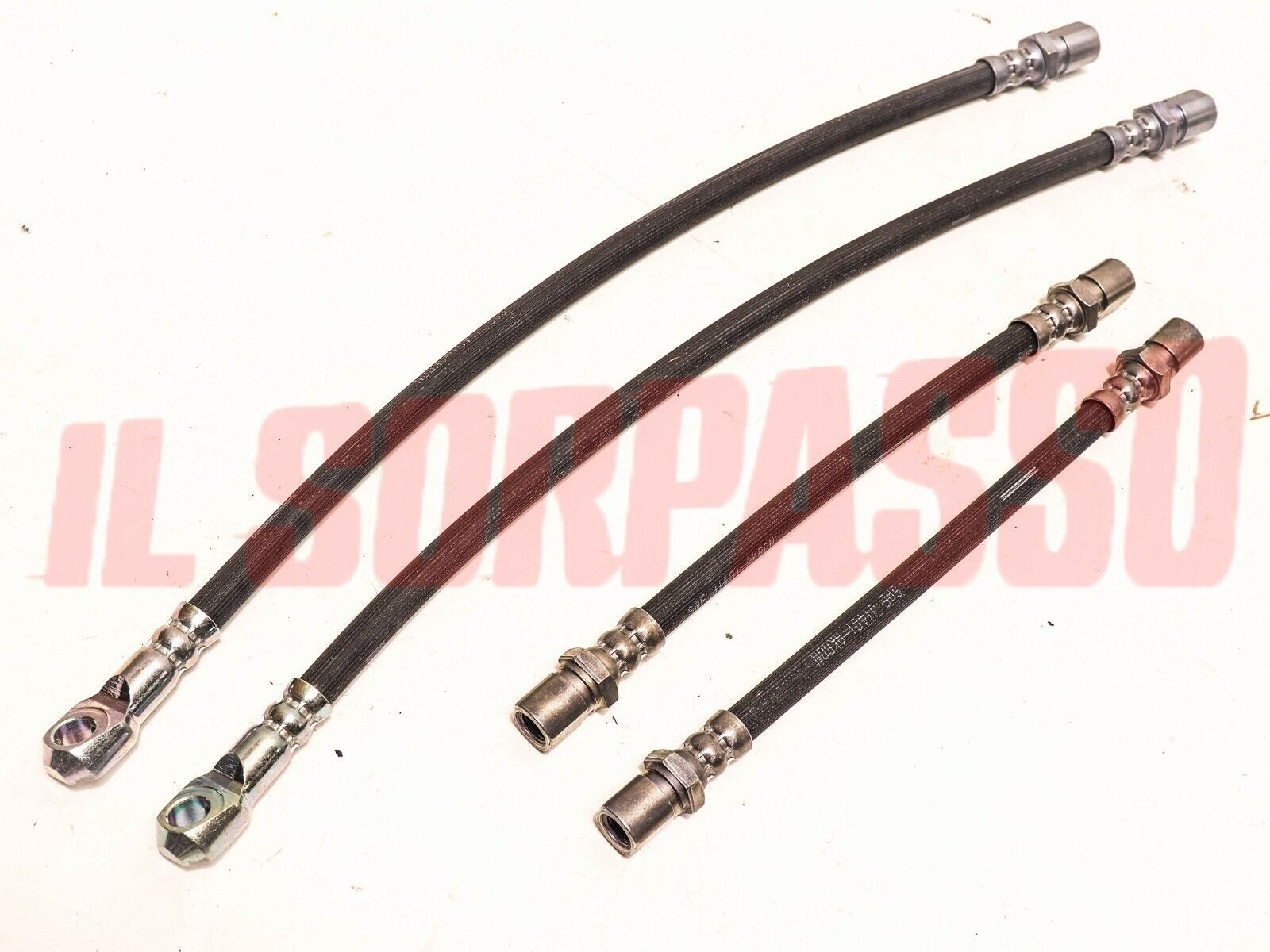 TUBI FRENO ANTERIORI + POSTERIORI FIAT 900 T E PULMINO PANORAMA 