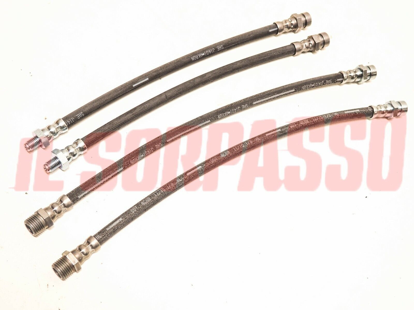 TUBI FRENO ANTERIORI + POSTERIORI FIAT 1500 L 1800 2100 2300