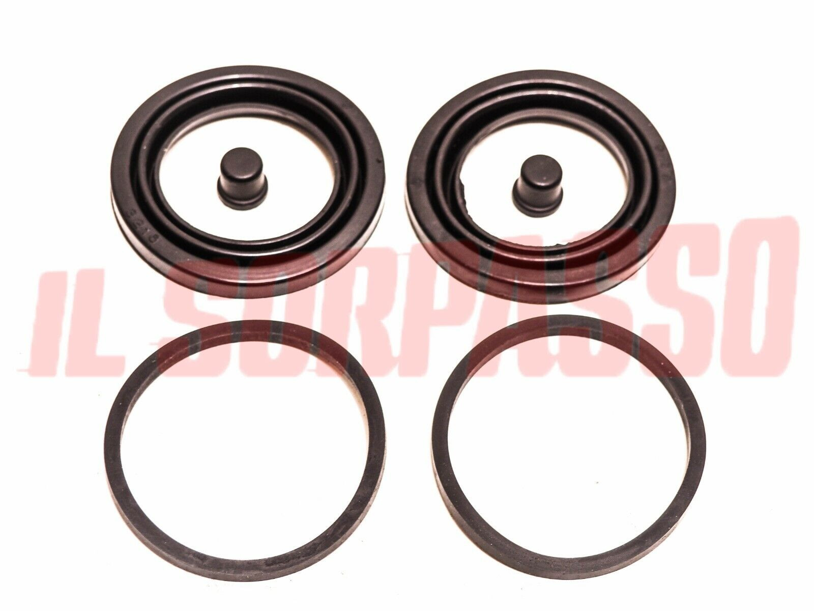 KIT REVISIONE GOMMINI PINZE FRENI ANTERIORI FIAT 127 900 cc 1050 cc