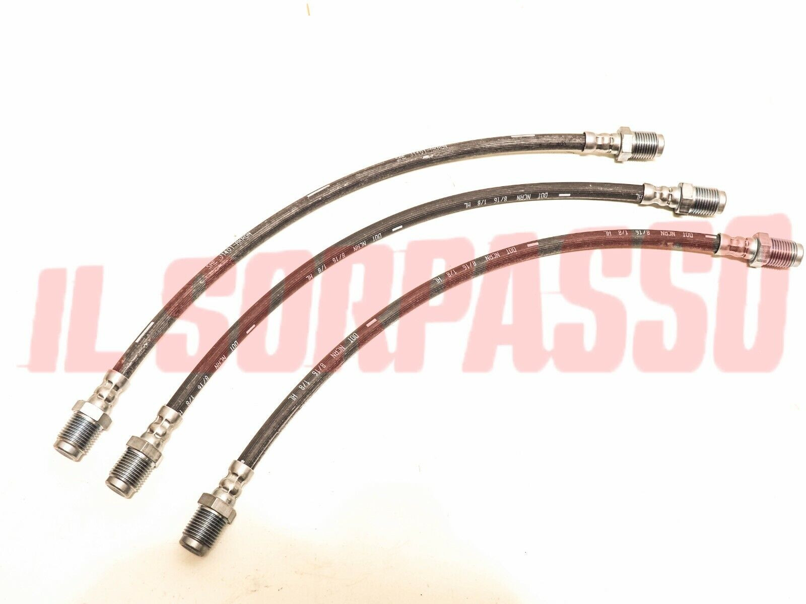 TUBI FRENO ANTERIORI + POSTERIORE FIAT TOPOLINO B - C FINO AL 03/51