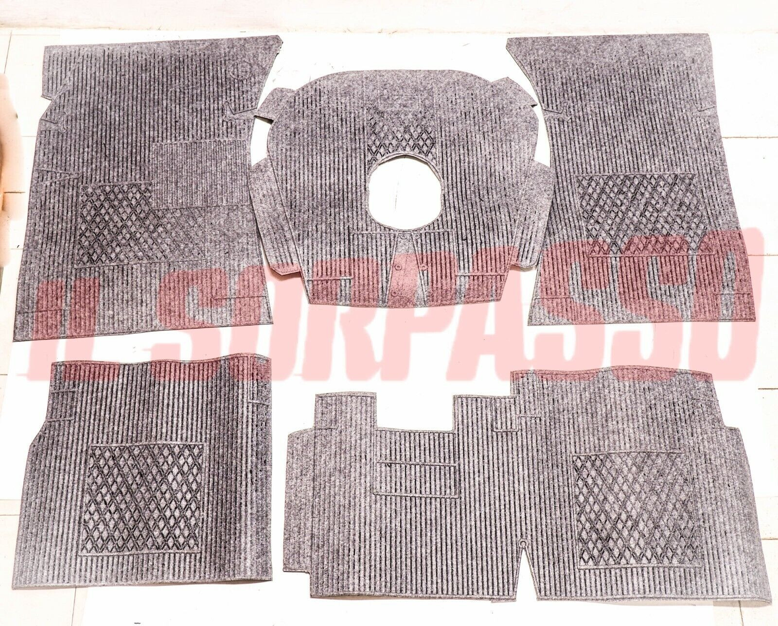 TAPPETI GOMMA INTERNI GRIGI ALFA ROMEO GIULIA BERLINA 