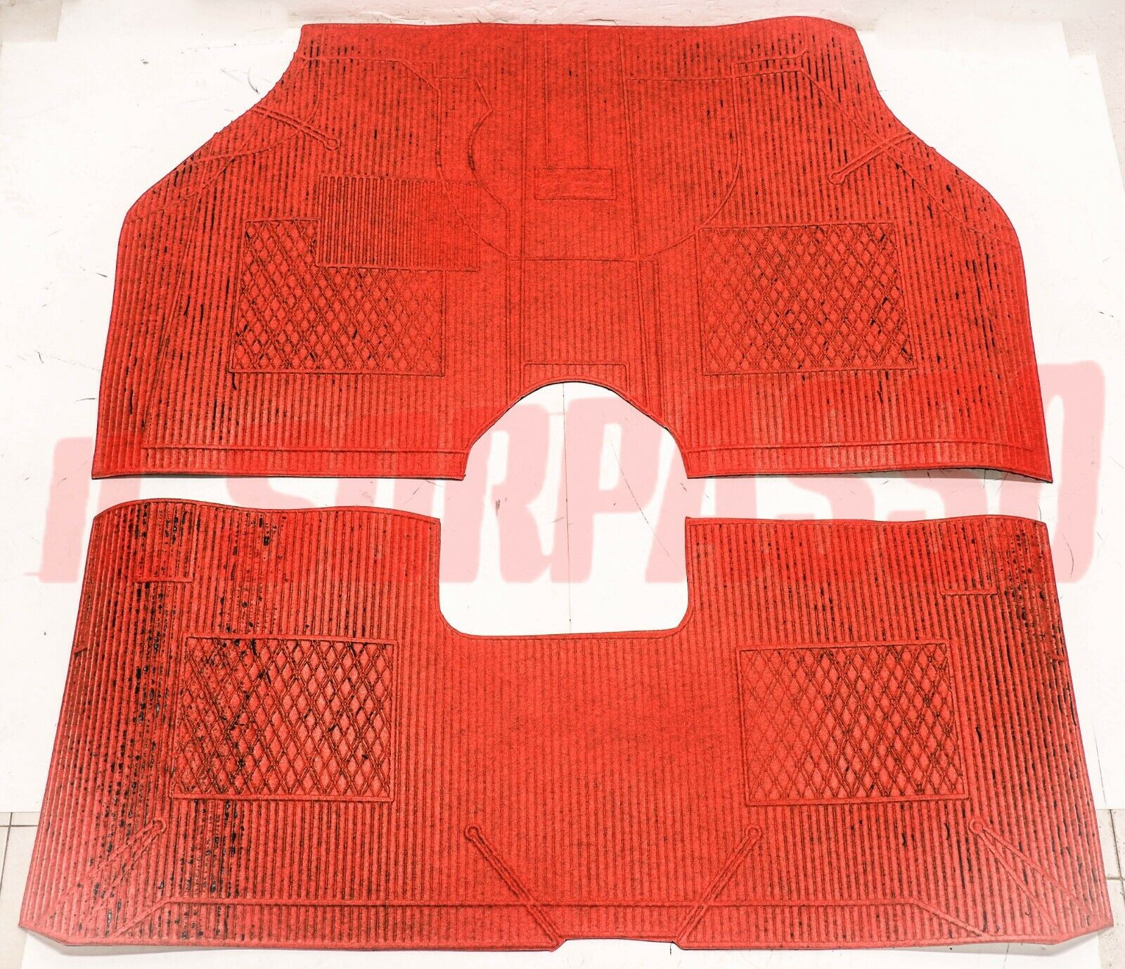 TAPPETI GOMMA INTERNI ROSSI FIAT 128