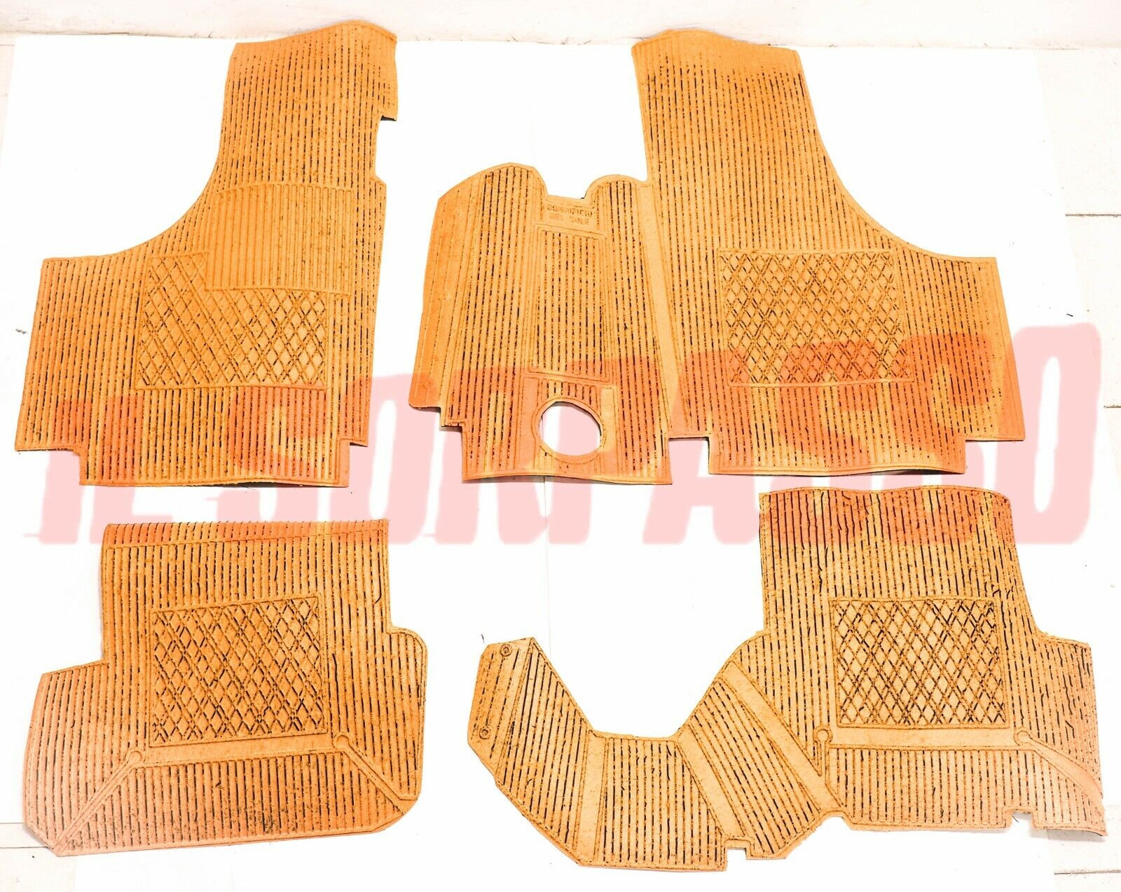 TAPPETI GOMMA INTERNI OCRA FIAT 500 D - F - L - R + 126