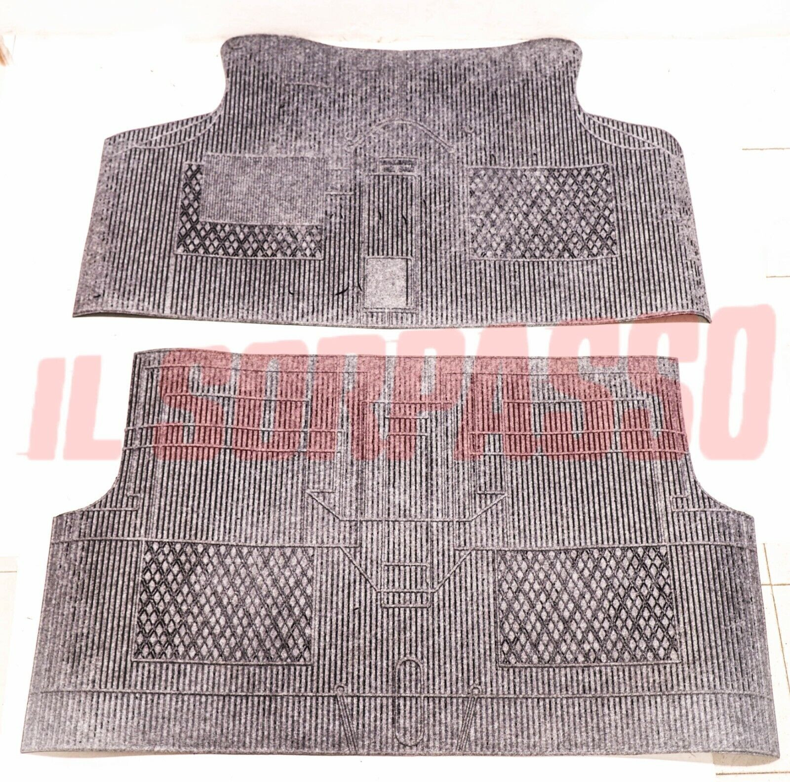 TAPPETI GOMMA INTERNI GRIGI INNOCENTI MINI MINOR COOPER