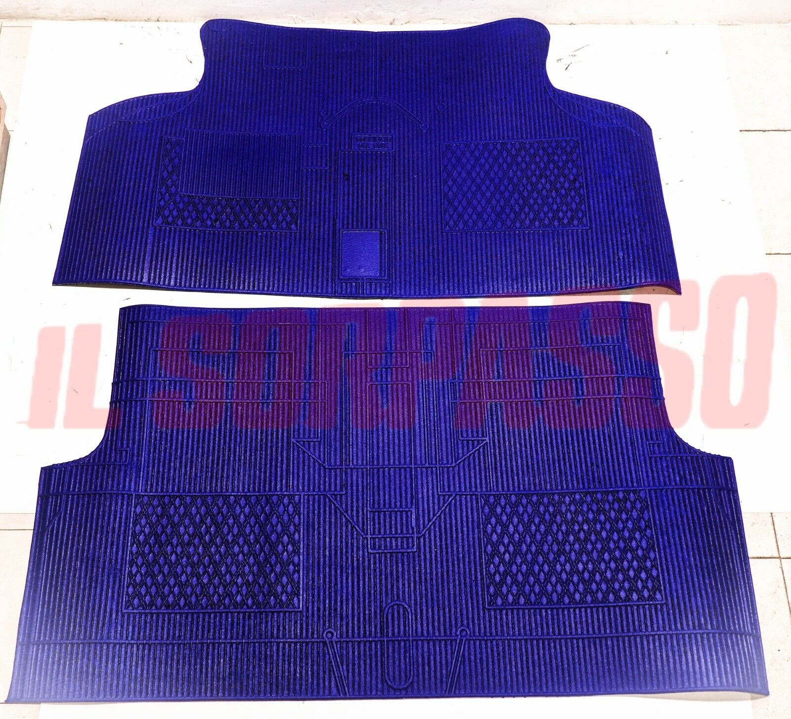 TAPPETI GOMMA INTERNI BLU INNOCENTI MINI MINOR COOPER