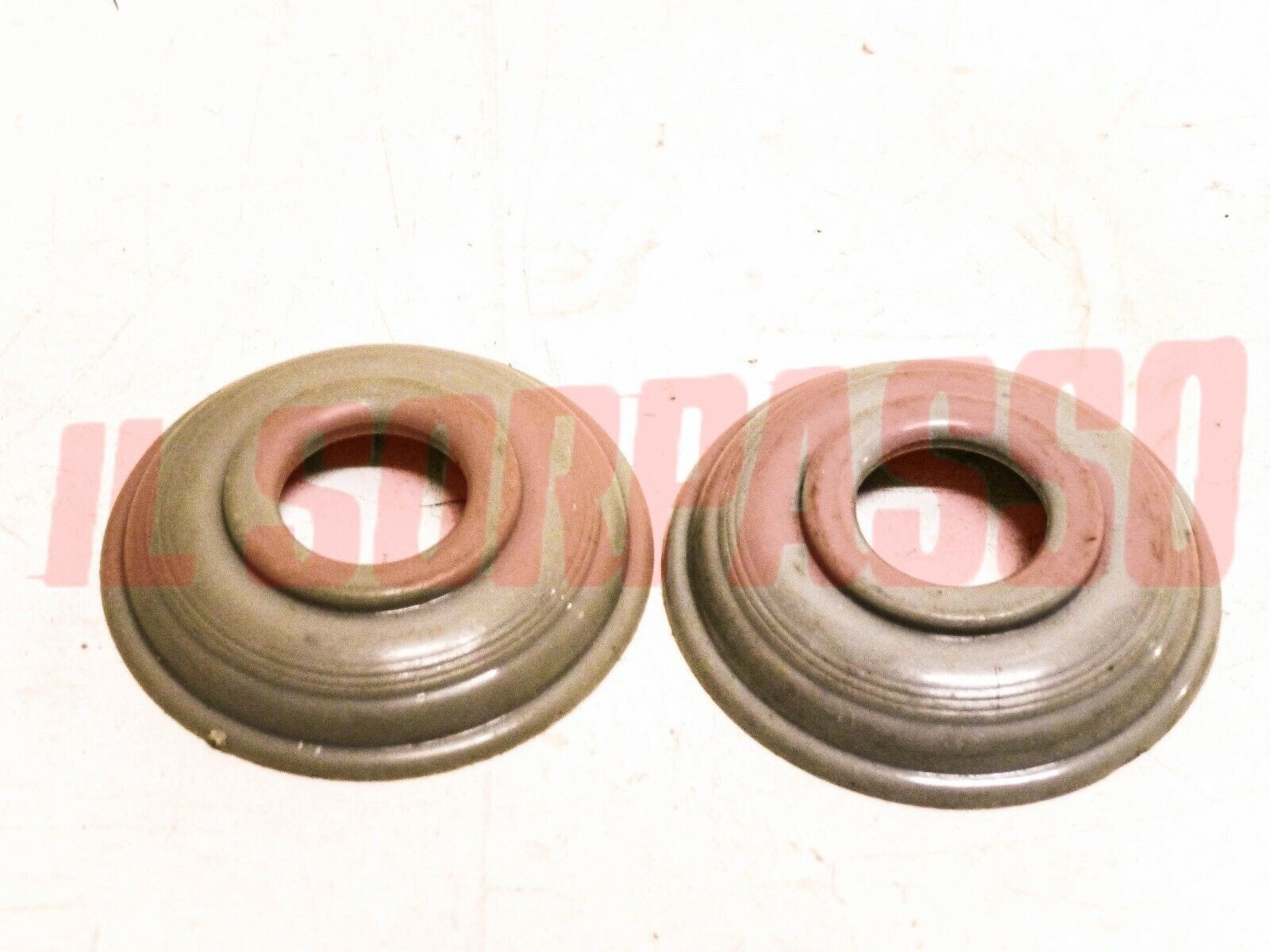 ROSETTE MANIGLIE ALZAVETRO GRIGIE FIAT 600 D 1100 103 ORIGINALI