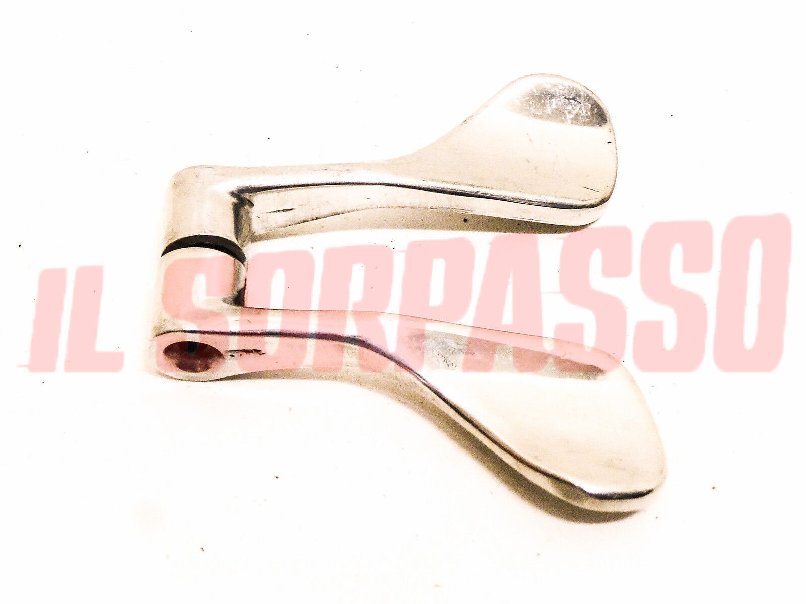 MANIGLIE APRI PORTA INTERNE FIAT 850 BERLINA SPECIAL COUPE SPORT IN ALLUMINIO