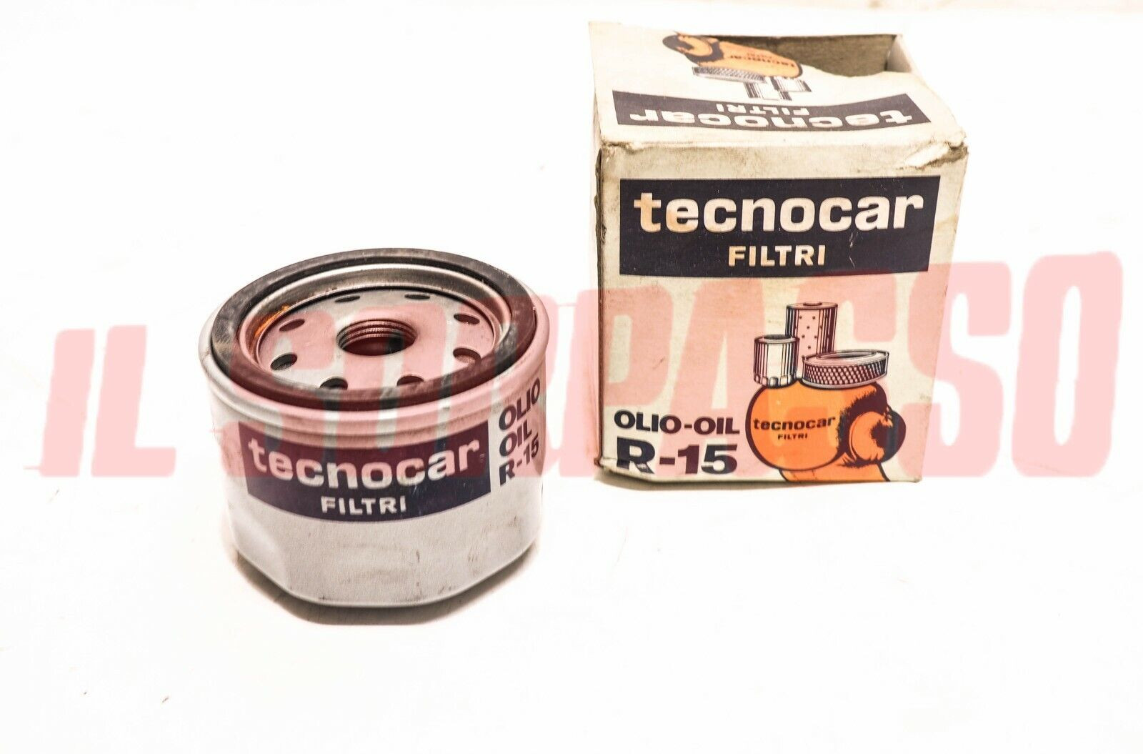 FILTRO OLIO RENAULT R4 R5 R6 ORIGINALE TECNOCAR