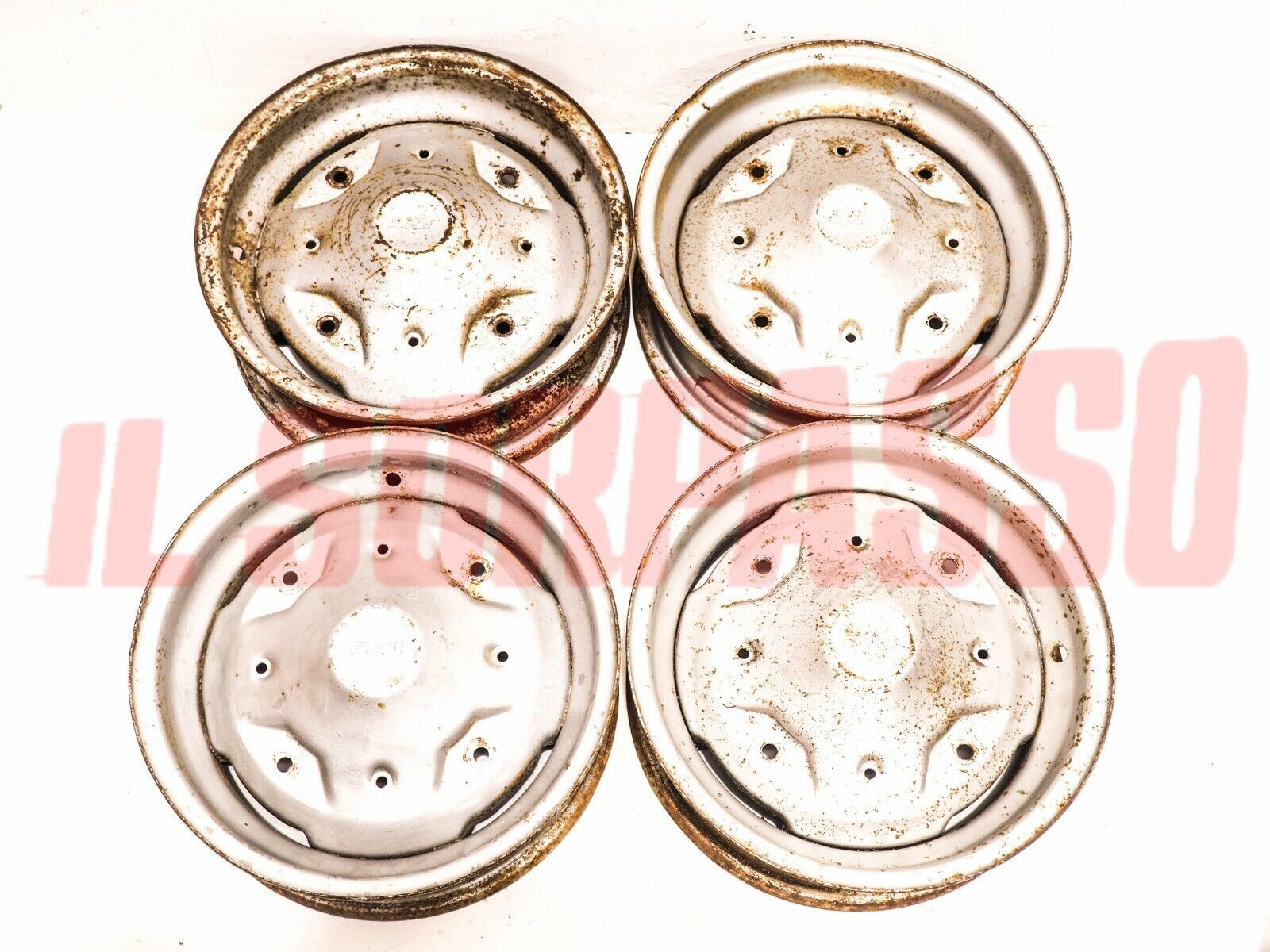 CERCHI RUOTA FIAT 126 1 SERIE ORIGINALI