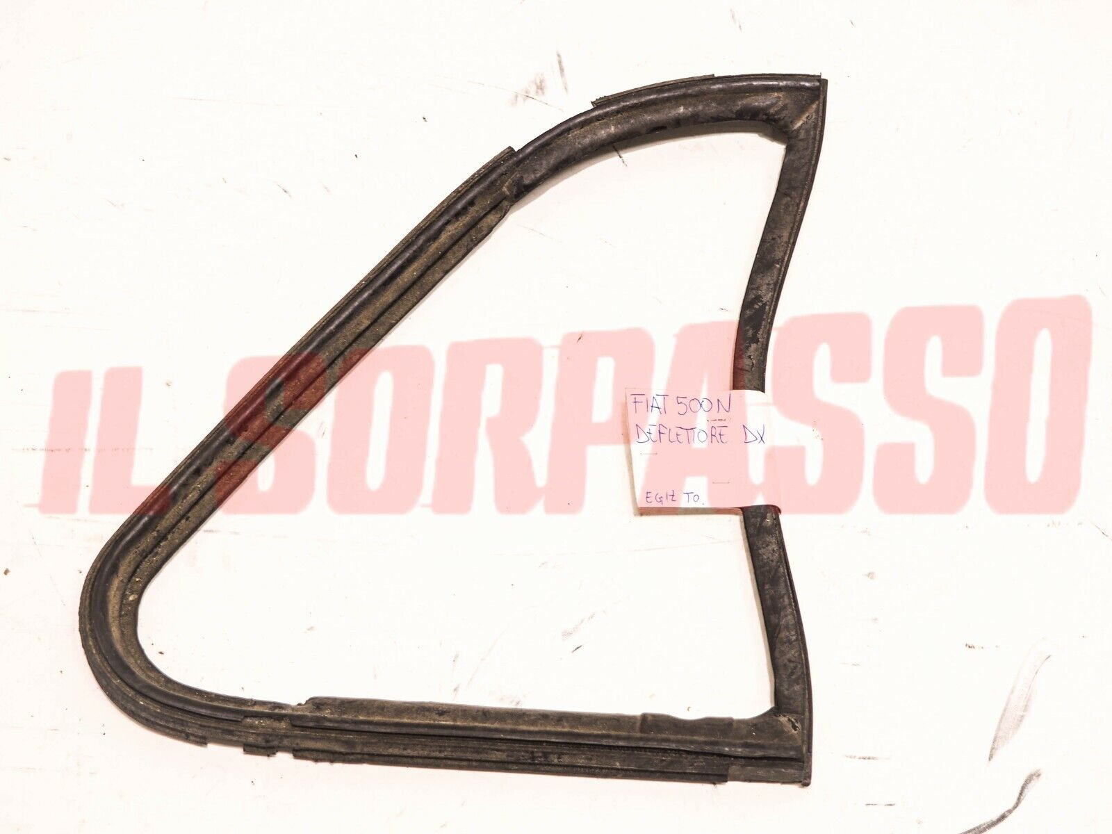 GUARNIZIONE VETRO DEFLETTORE PORTA DESTRA FIAT 500 N ORIGINALE