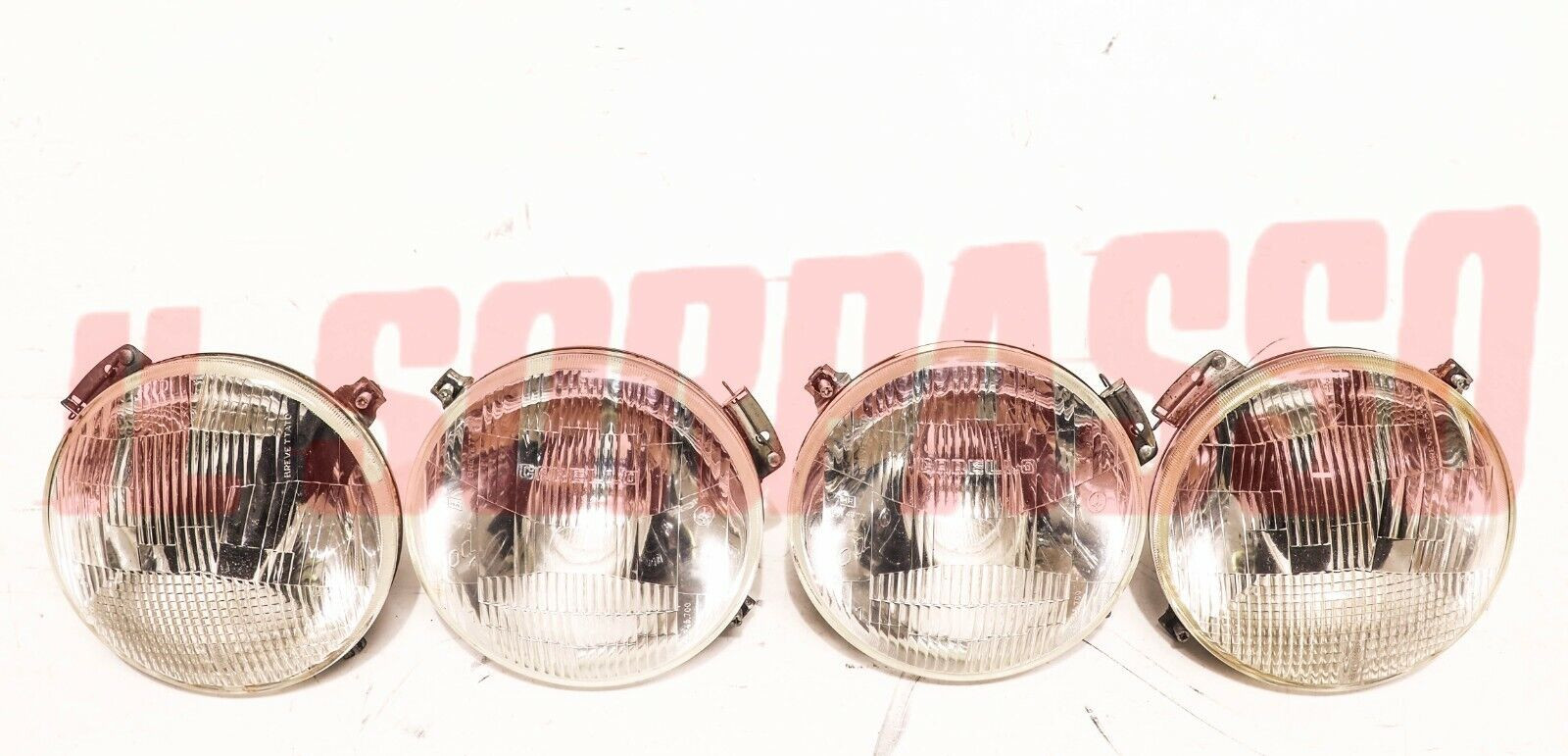 GRUPPI OTTICI FANALI FARI FIAT 850 FAMILIARE 1300 1500 BERLINA 2 S CARELLO JODIO