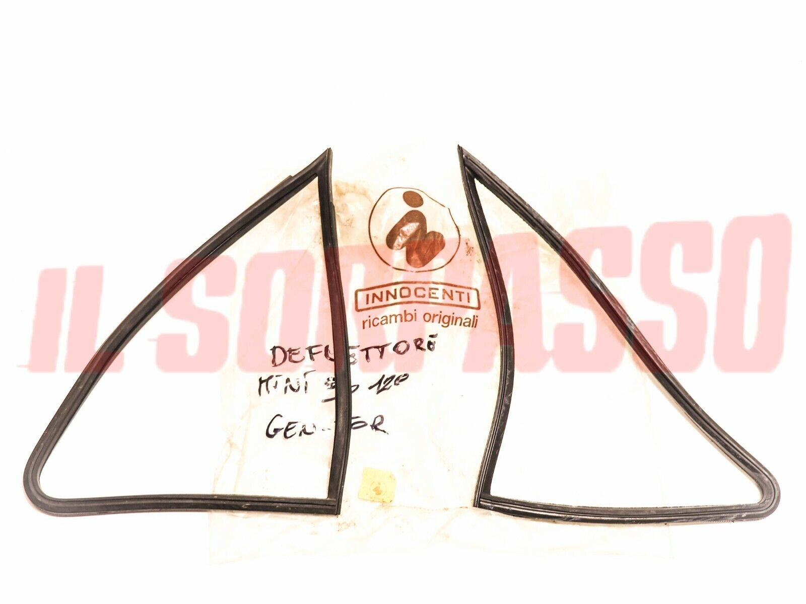 GUARNIZIONI VETRI DEFLETTORI INNOCENTI MINI 90 120 DE TOMASO ORIGINALI