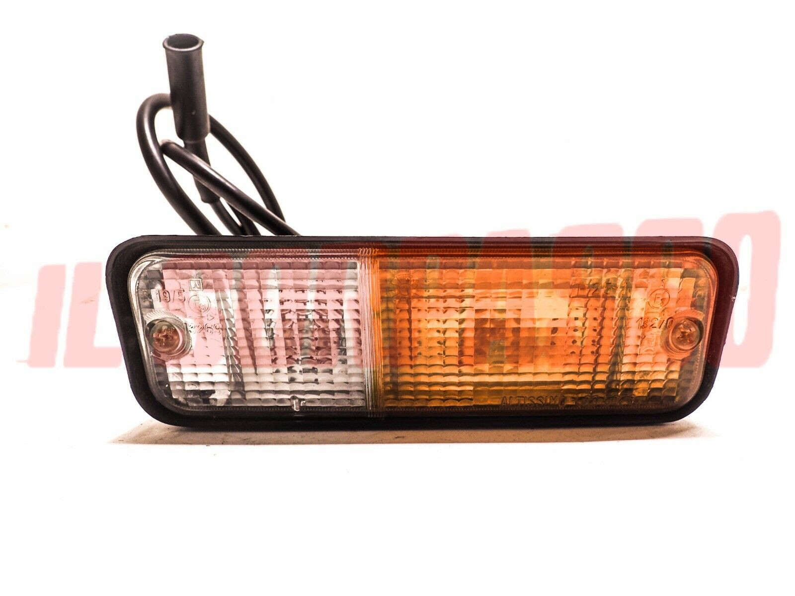 FANALINO ANTERIORE FRECCIA SINISTRA FIAT 131 + ABARTH ORIGINALE BICOLORE