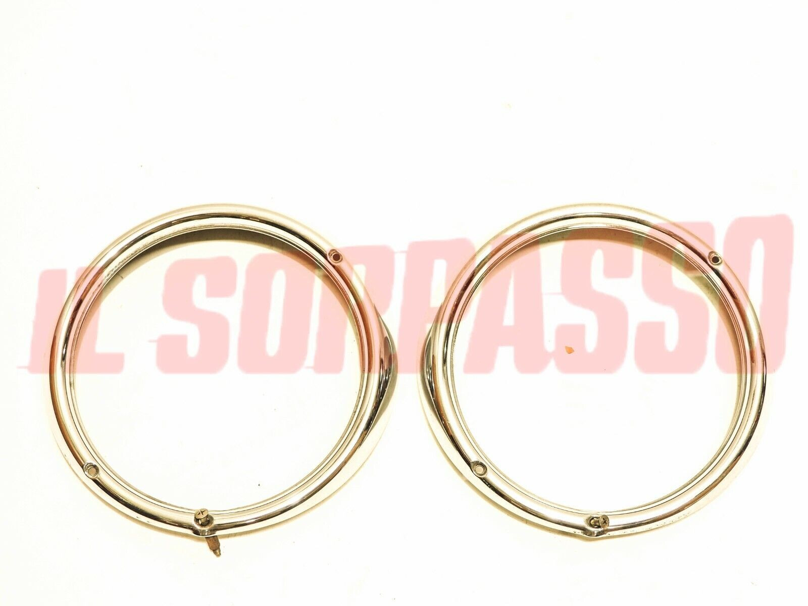 CORNICI CERCHI FARO GRUPPI OTTICI VOLKSWAGEN MAGGIOLINO ORIGINALI HELLA 3 FORI