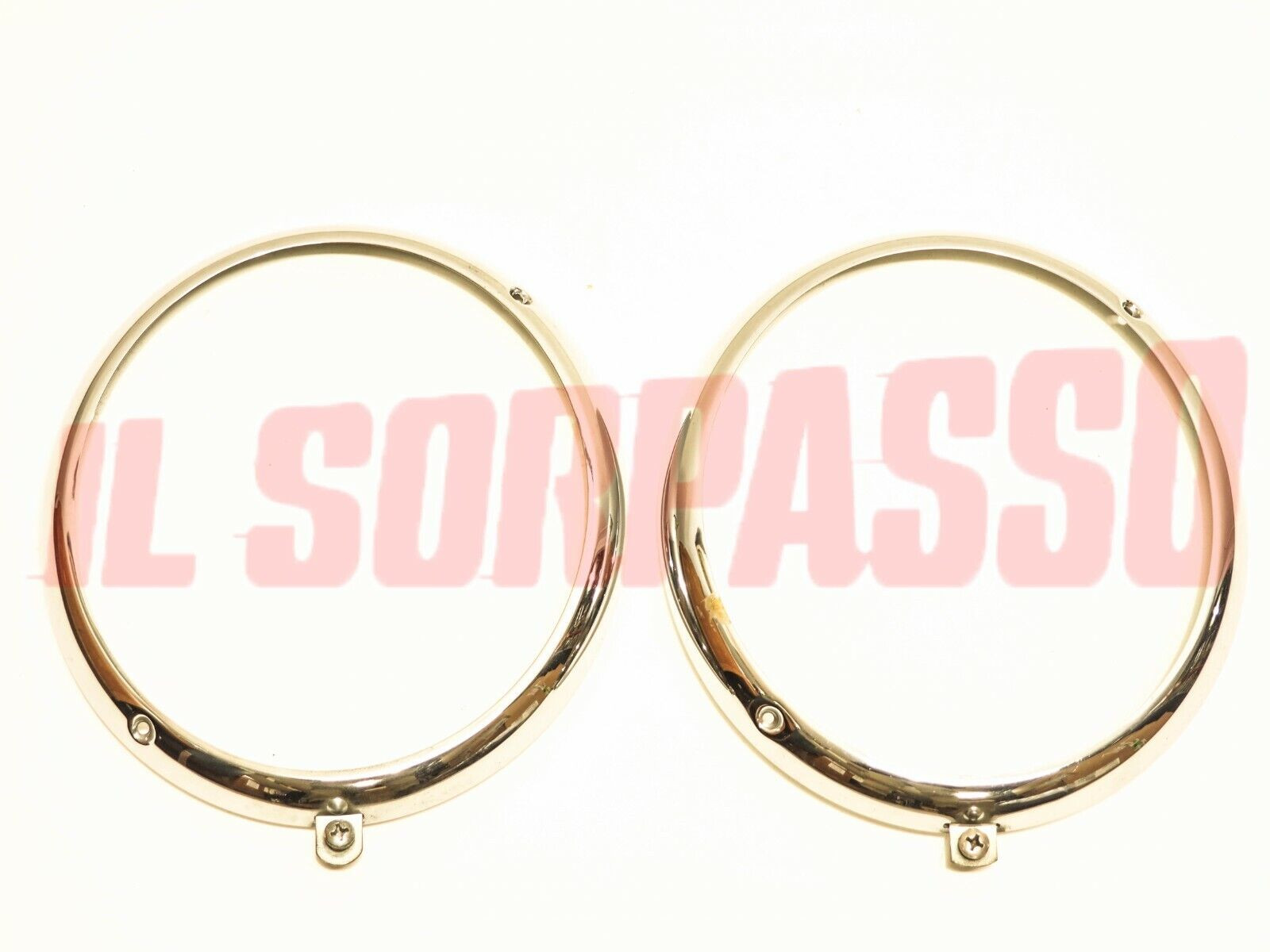 CORNICI CERCHI FARI FANALI GRUPPI OTTICI PORSCHE 356 ORIGINALI