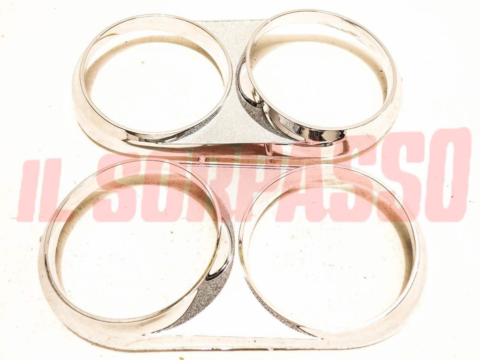 CORNICI CERCHI FARO DESTRO + SINISTRO LANCIA FULVIA COUPE 2 SERIE 