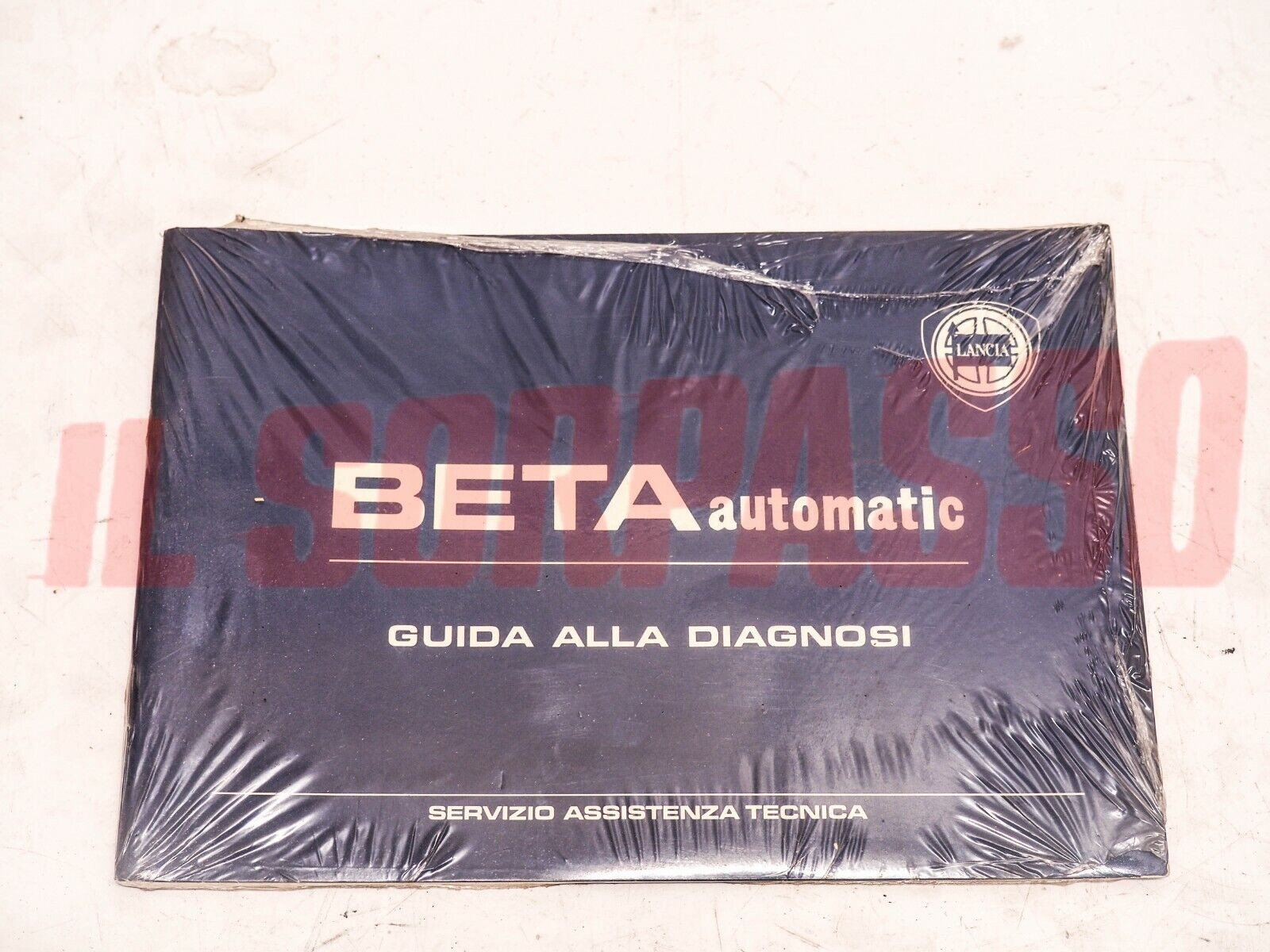 LIBRETTO GUIDA ALLA DIAGNOSI LANCIA BETA AUTOMATIC ORIGINALE 
