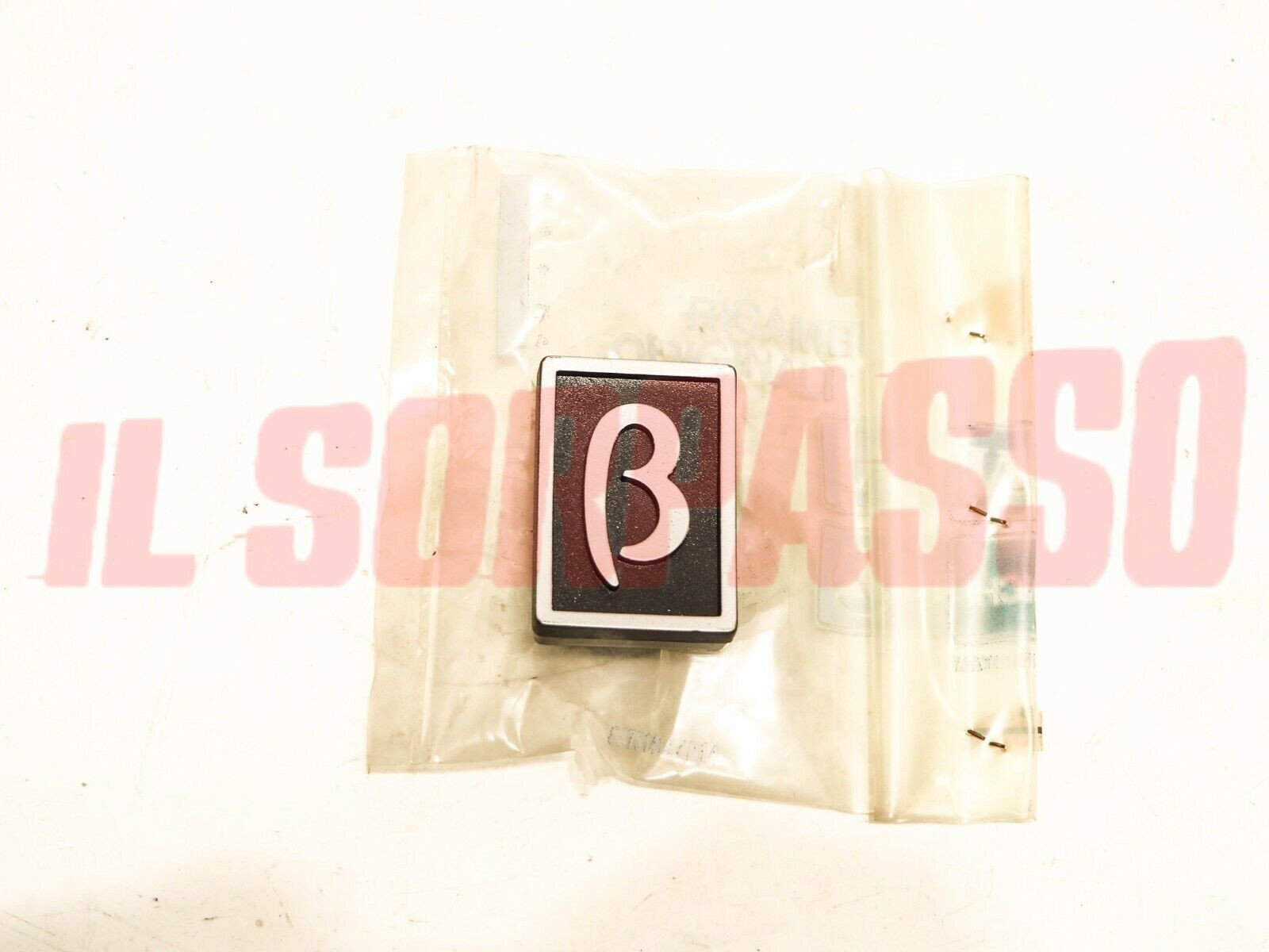 SCRITTA SIGLA STEMMA SU CRUSCOTTO LANCIA BETA BERLINA ORIGINALE