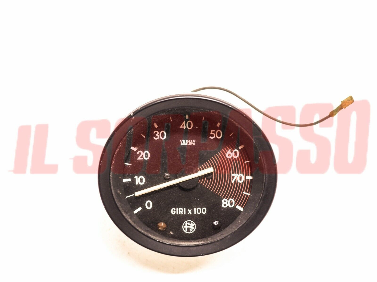 STRUMENTO CONTAGIRI CRUSCOTTO ALFA ROMEO 1750 BERLINA ORIGINALE